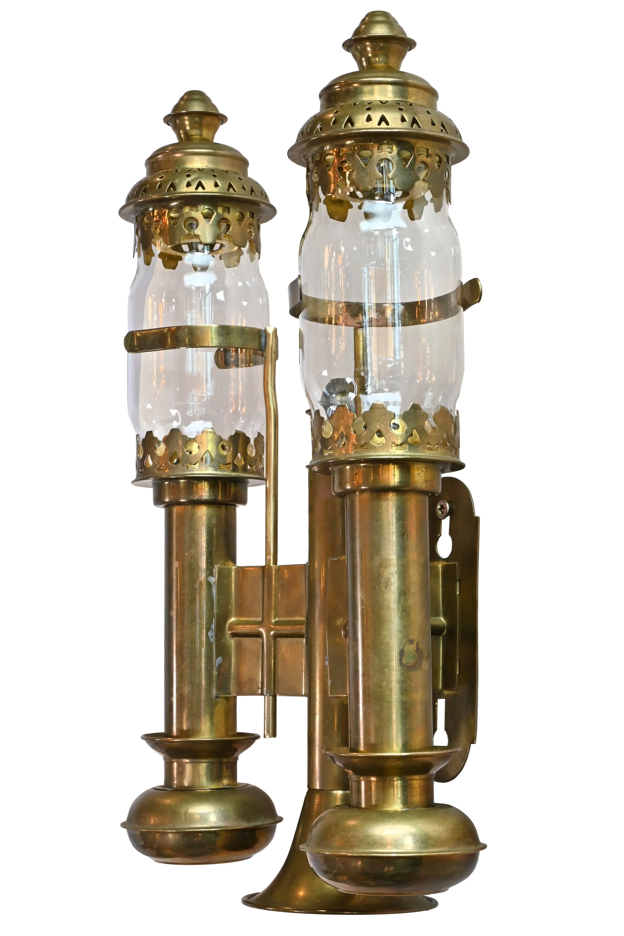 27708 pair of traincar double arm sconces with shades 2.jpg