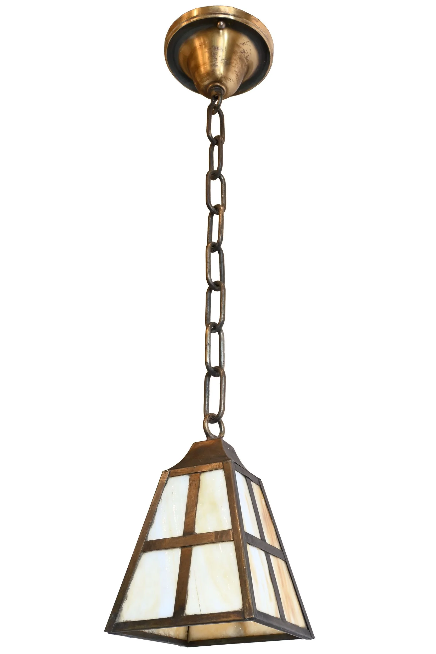 27554 petite mission brass and slag glass lantern pendant 1.jpg