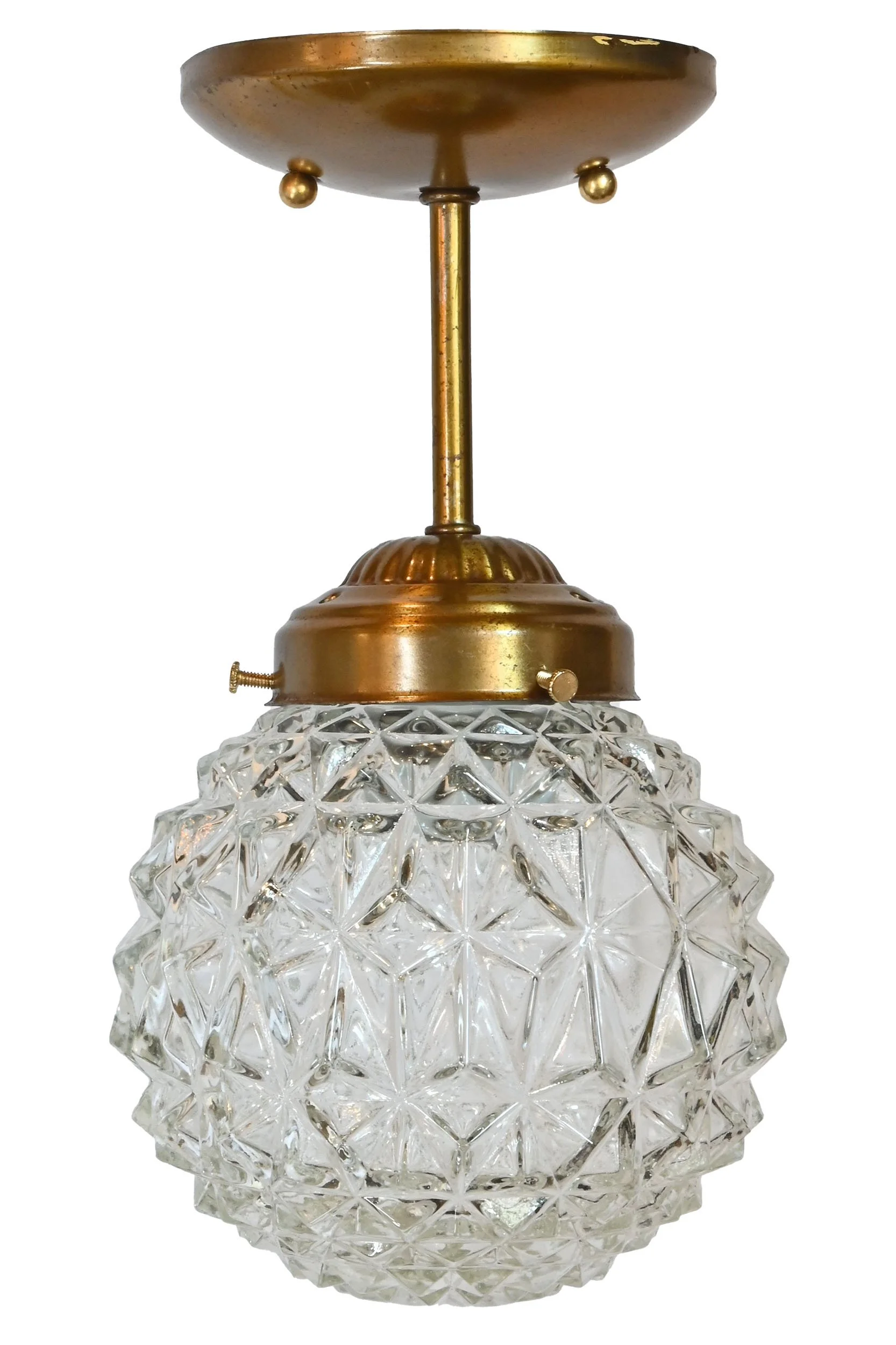 27801 MCM chunky clear glass semi flush fixture 1.jpg