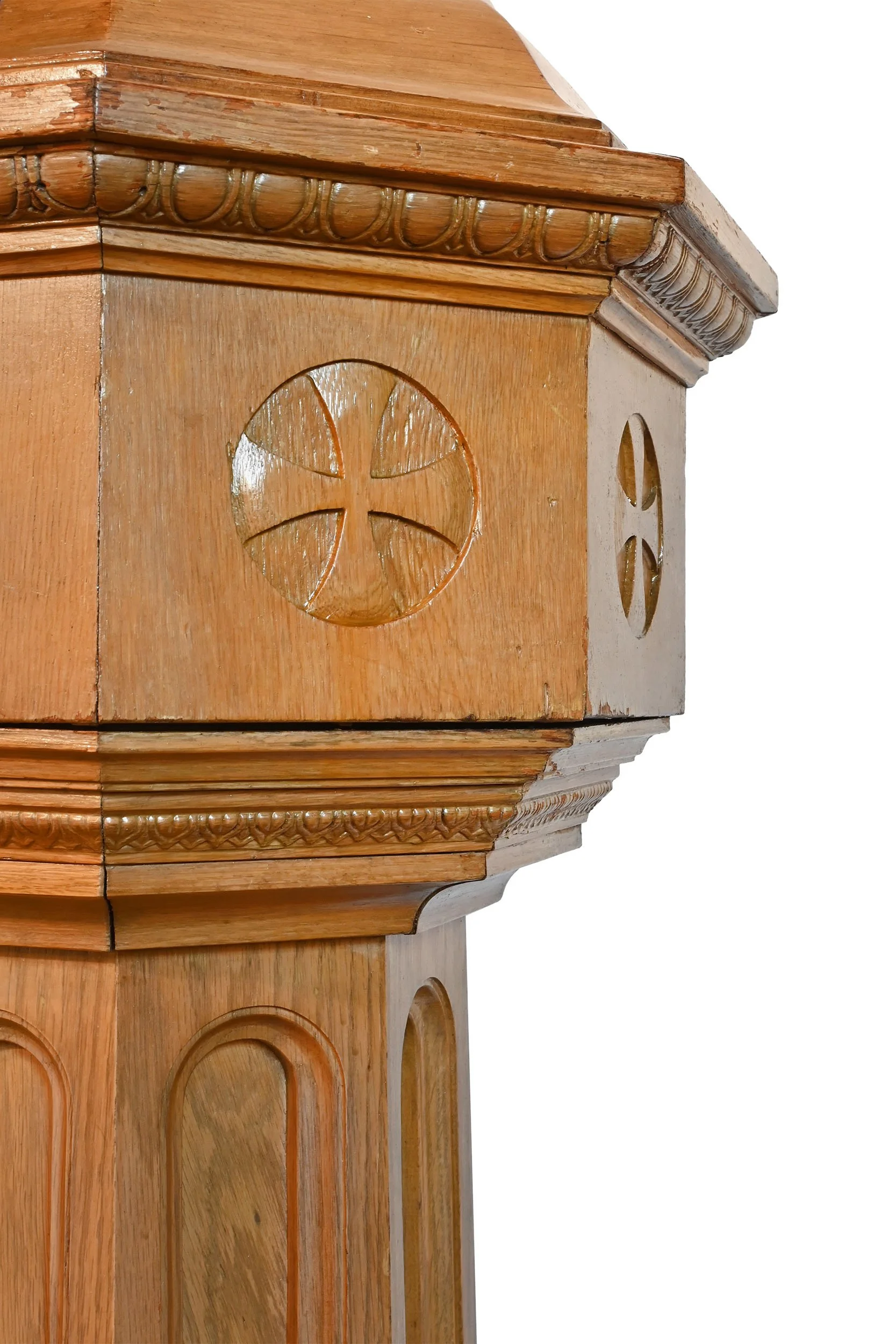 27743 golden oak baptismal font 2.jpg