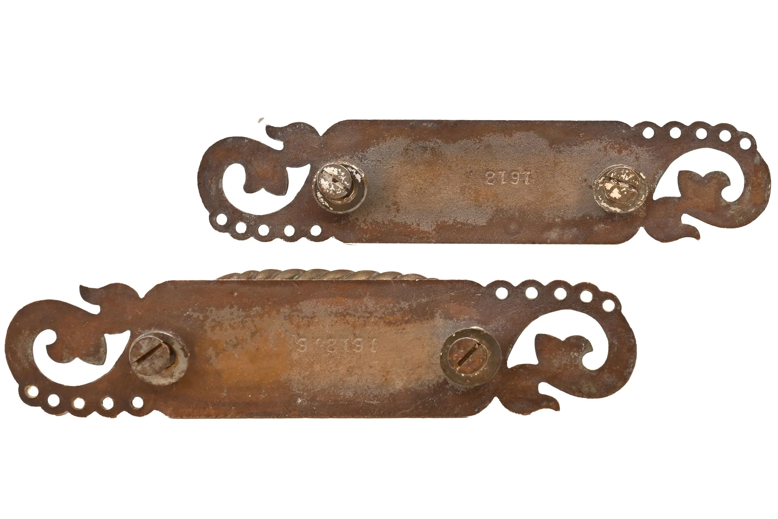 27306 brass aesthetic movement drawer pull pair 1.jpg