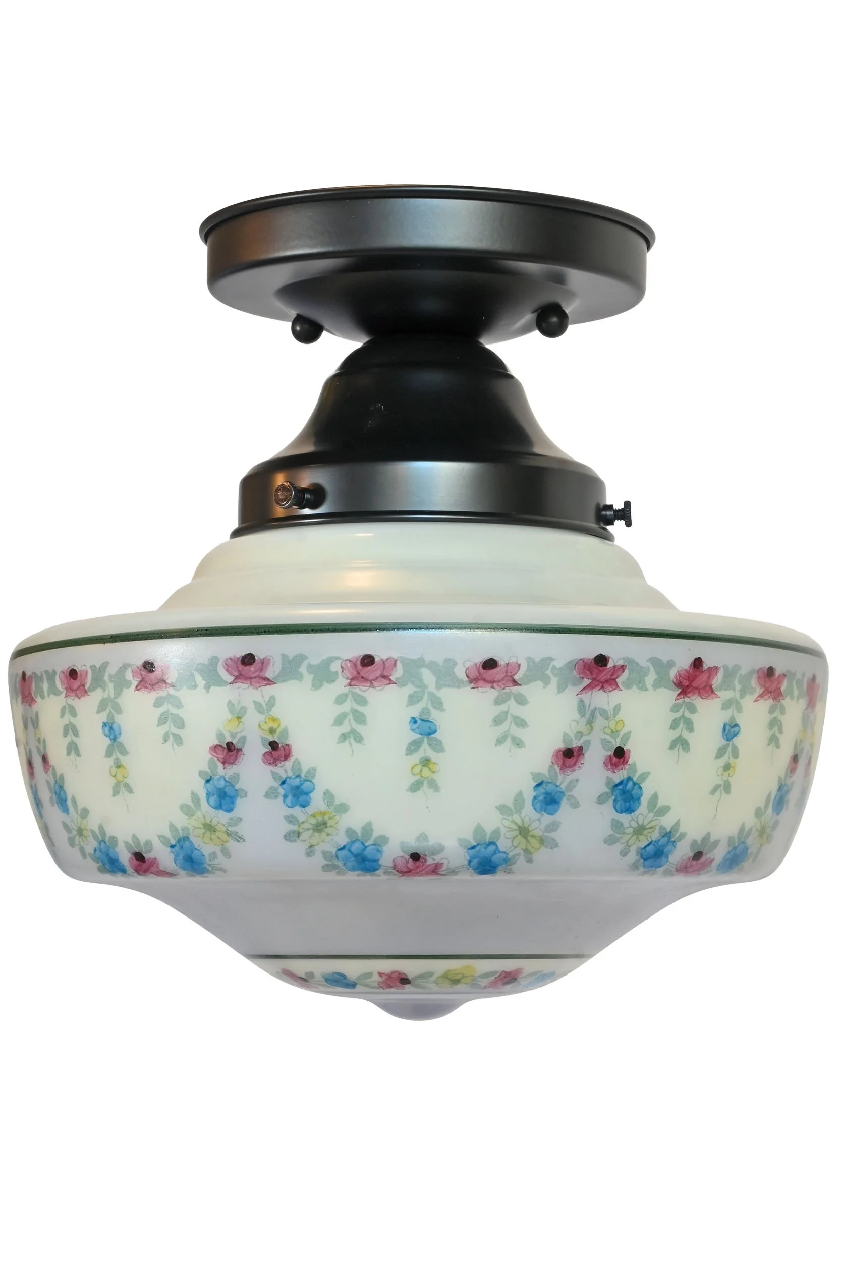 27534 polychrome garland swag shade on black flush fixture 1.jpg