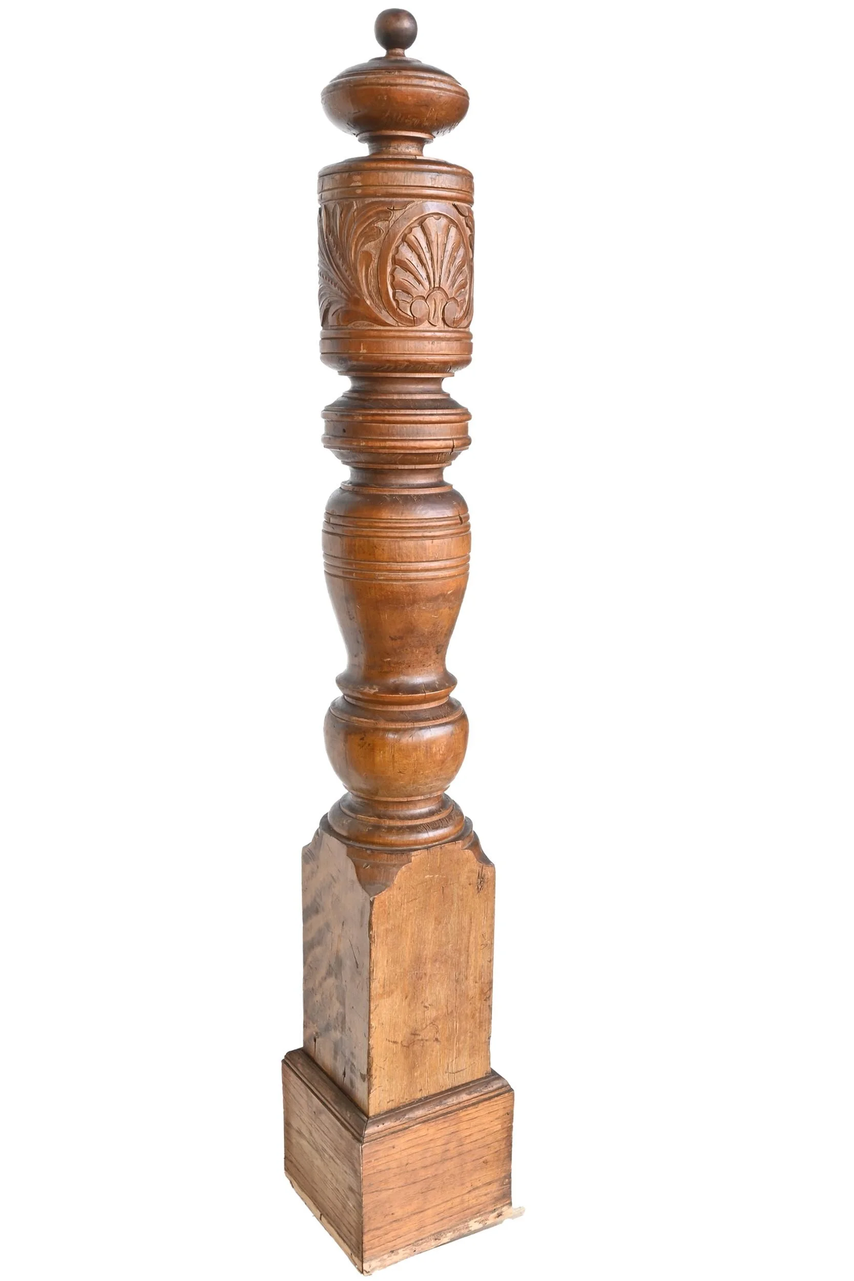 27688 carved round newel pair 7.jpg