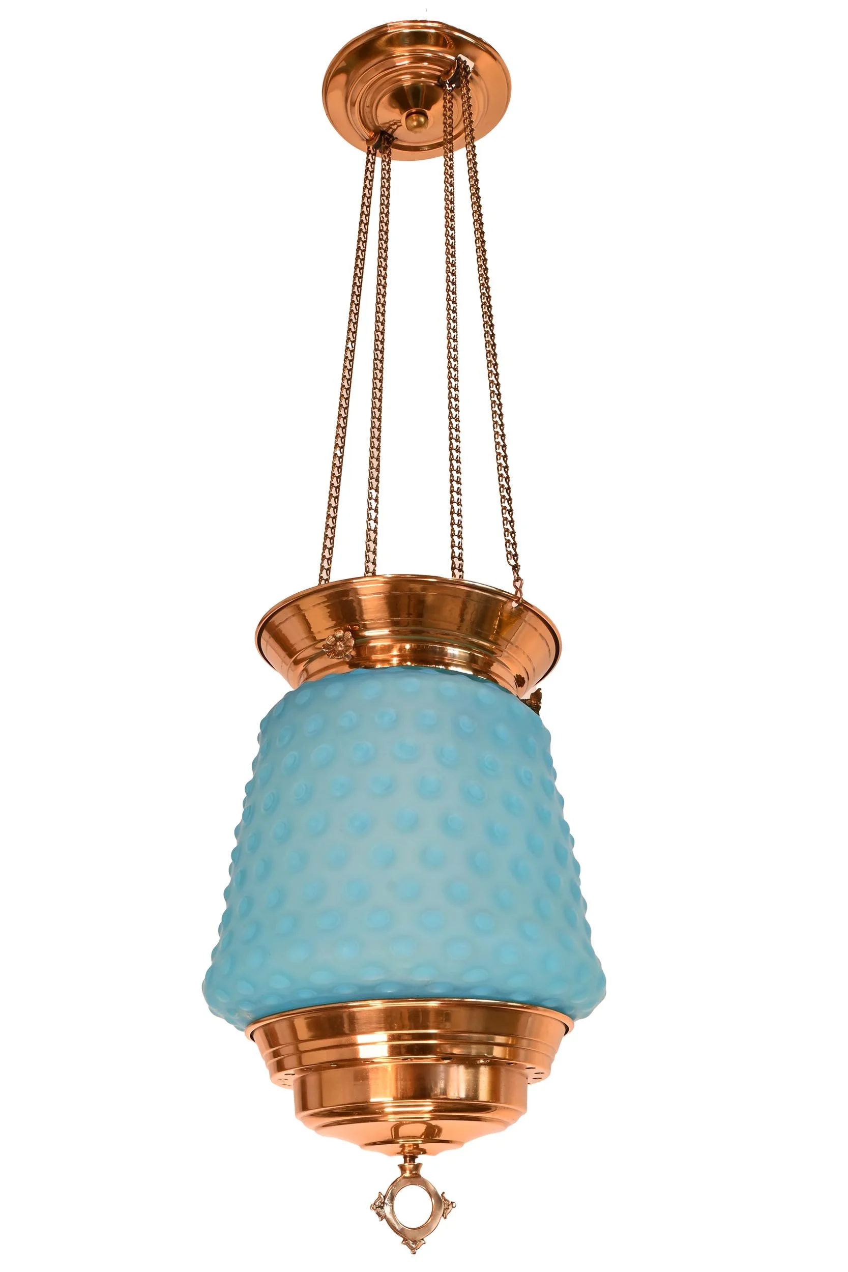 26033B copper wash blue glass converted pendant 2.jpg
