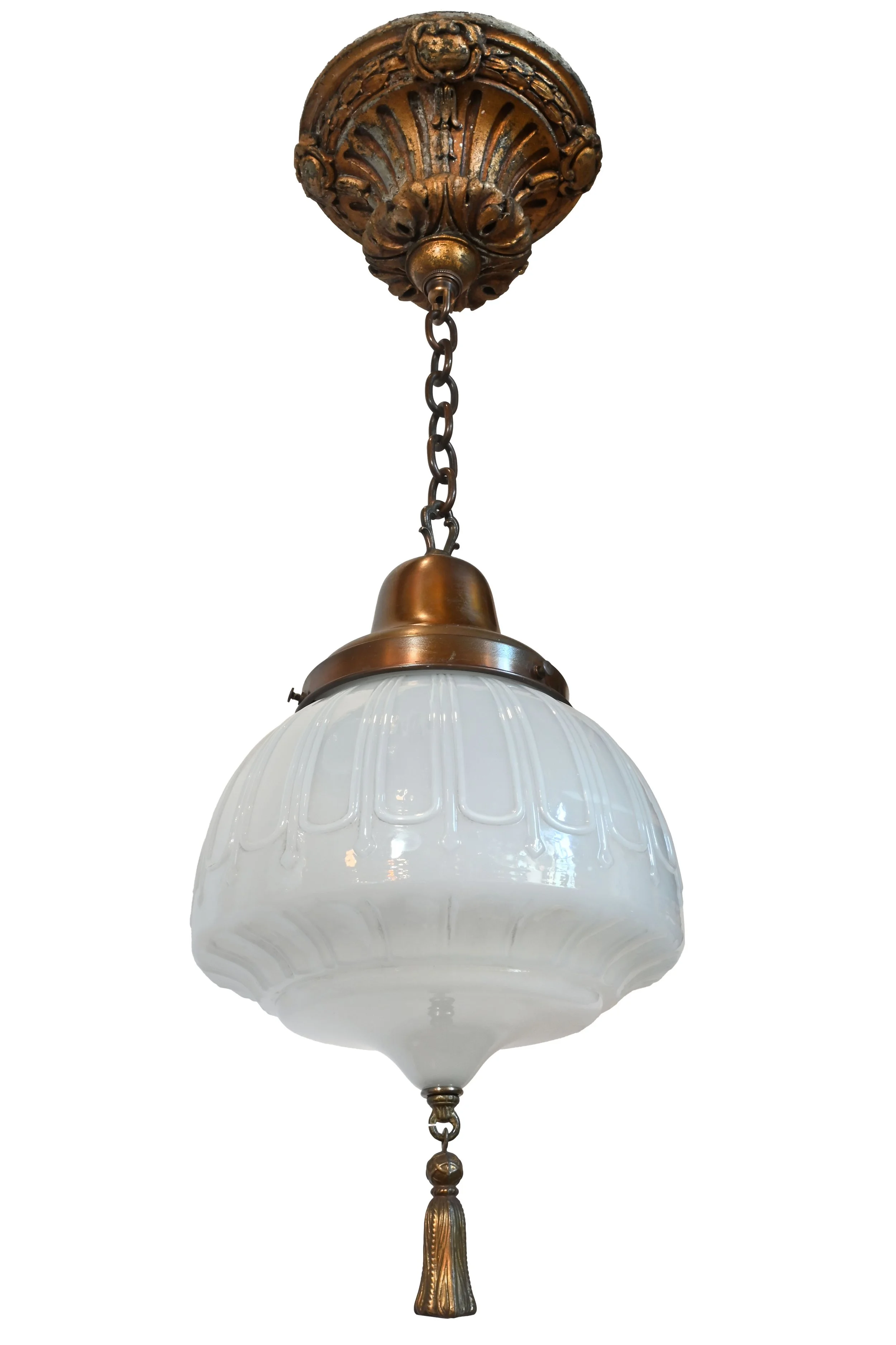 27288 gilted gesso canopy pendant with moonstone shade 2.jpg