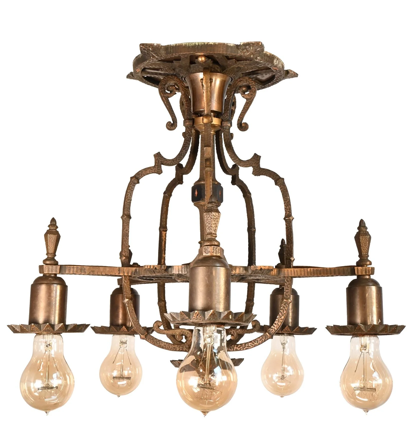 26320 moe bridges bronze bare 5 bulb flush 2.jpg