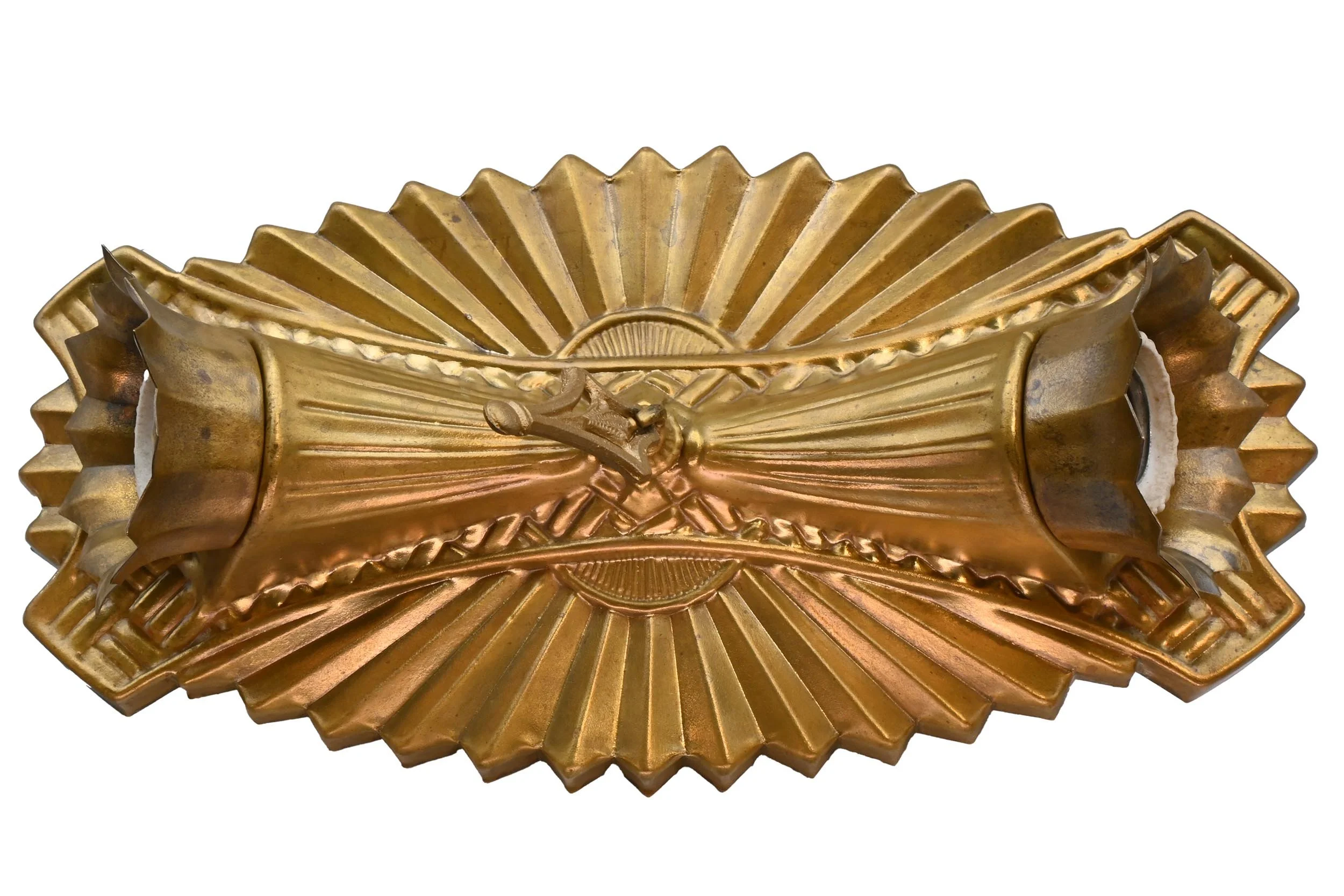 27896 starburst 2 light brass ceiling hugger 4.jpg