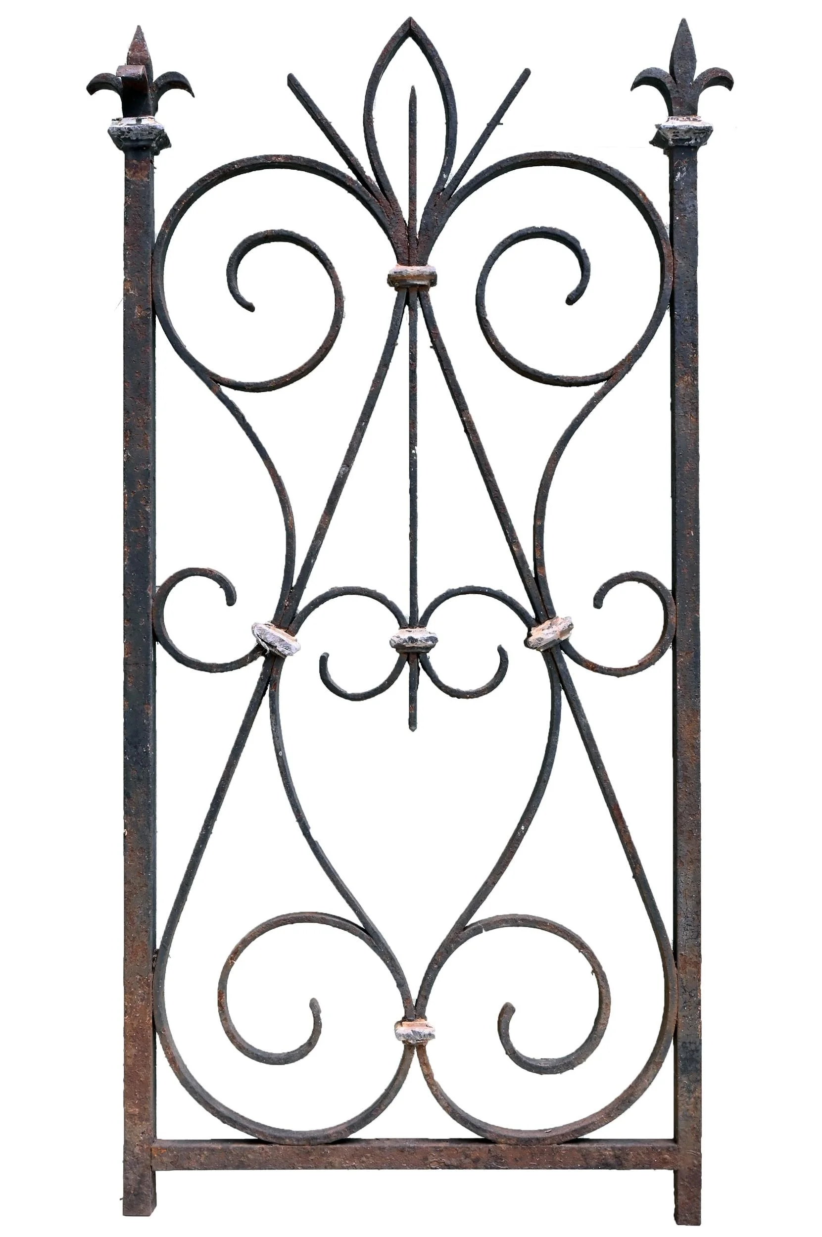 hand 1 inch wrought iron early victorian gates and fencing