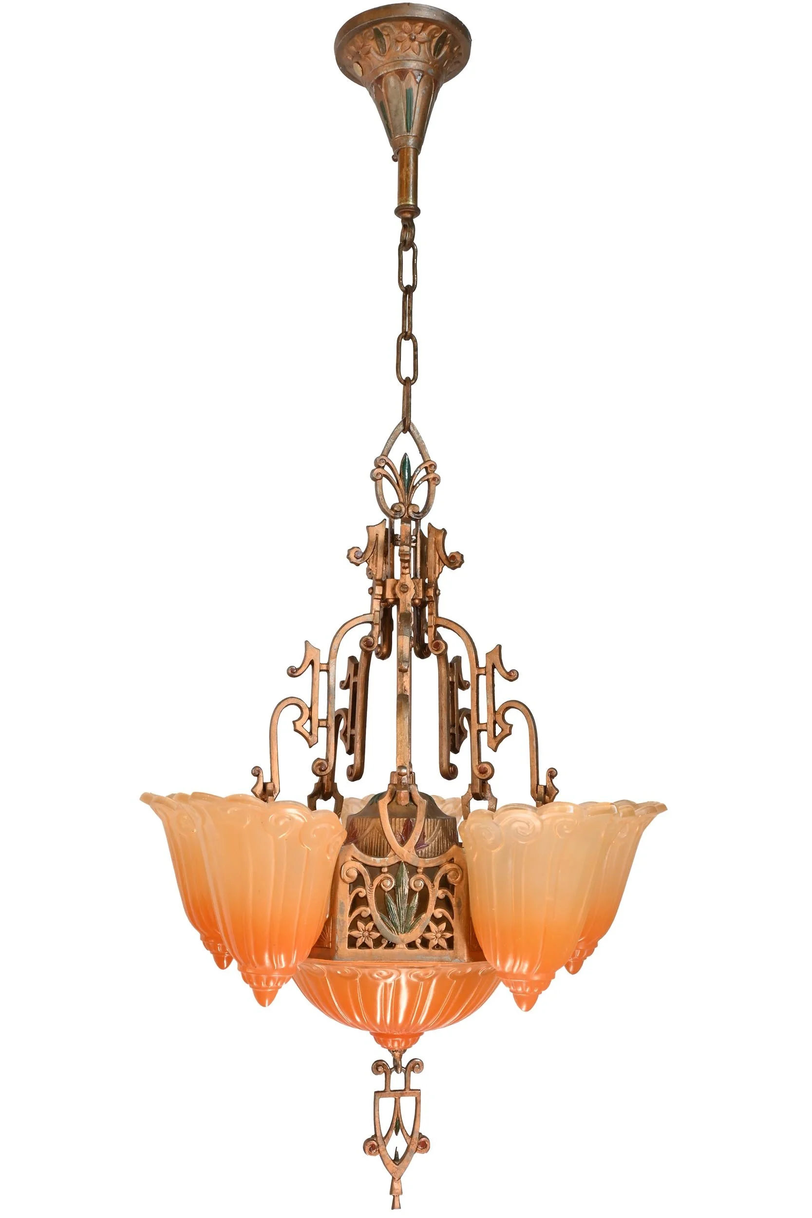 27769 lincoln darker orange deco 5 slipshade with bottom shade 3.jpg