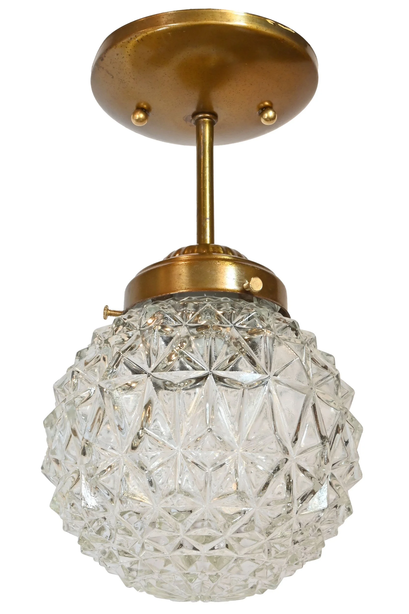 27801 MCM chunky clear glass semi flush fixture 2.jpg