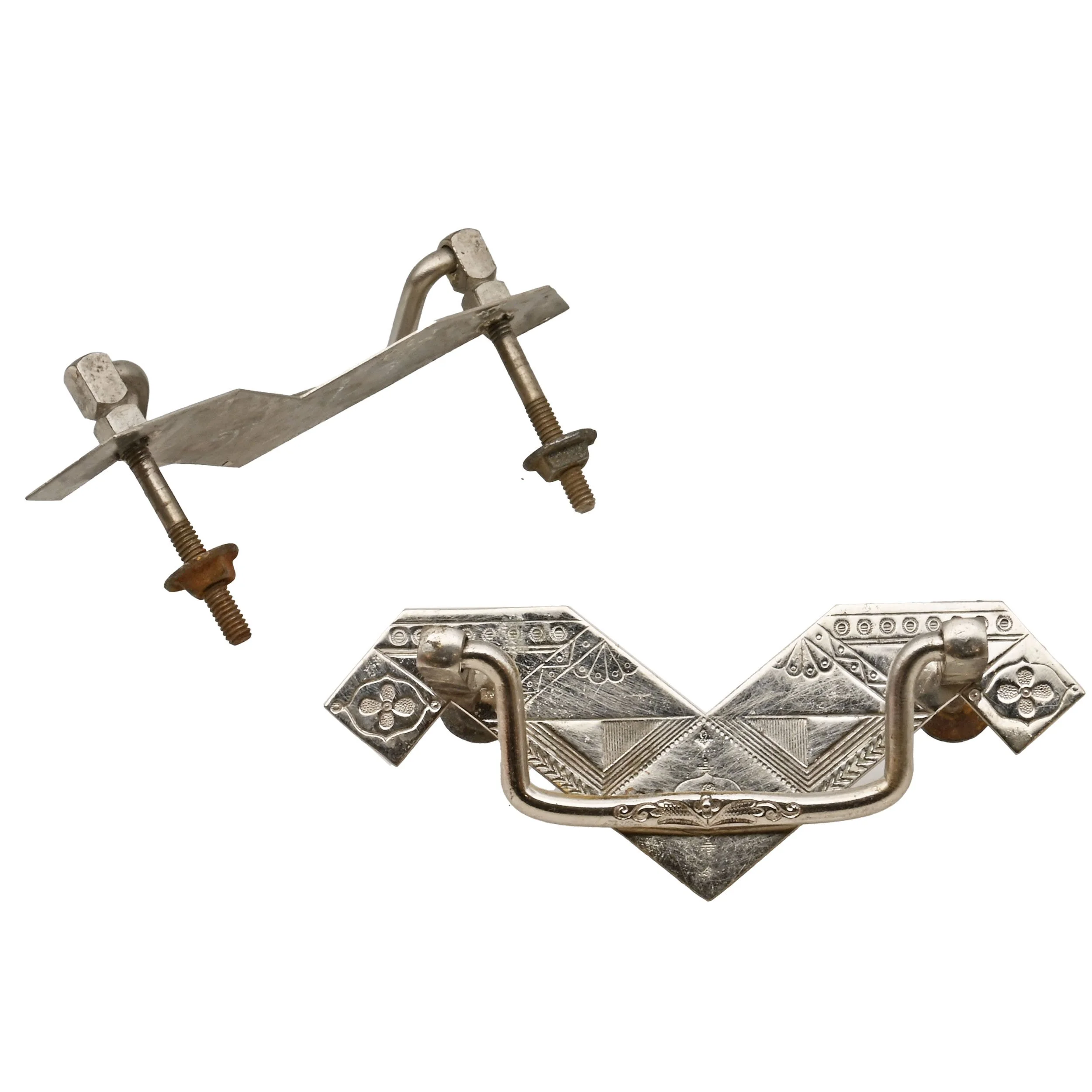 27226 nickel plated geometric eastlake drawer pull set of 5.jpg