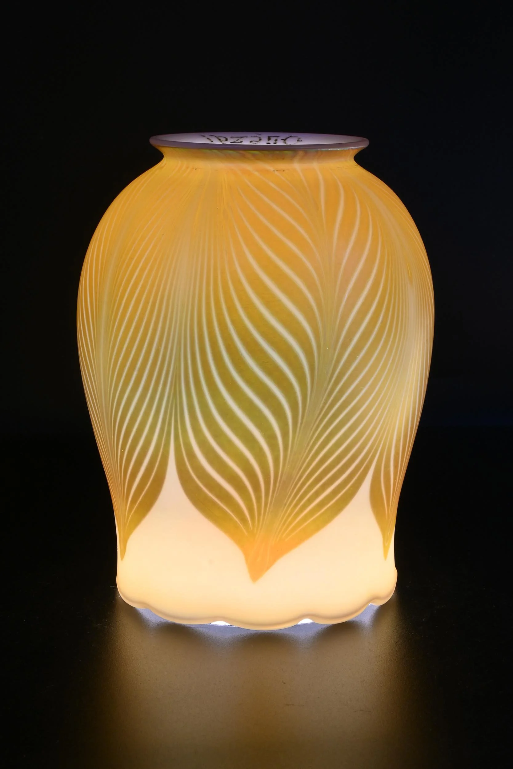 28024 quezal calcite gold aurene pulled feather 1.jpg