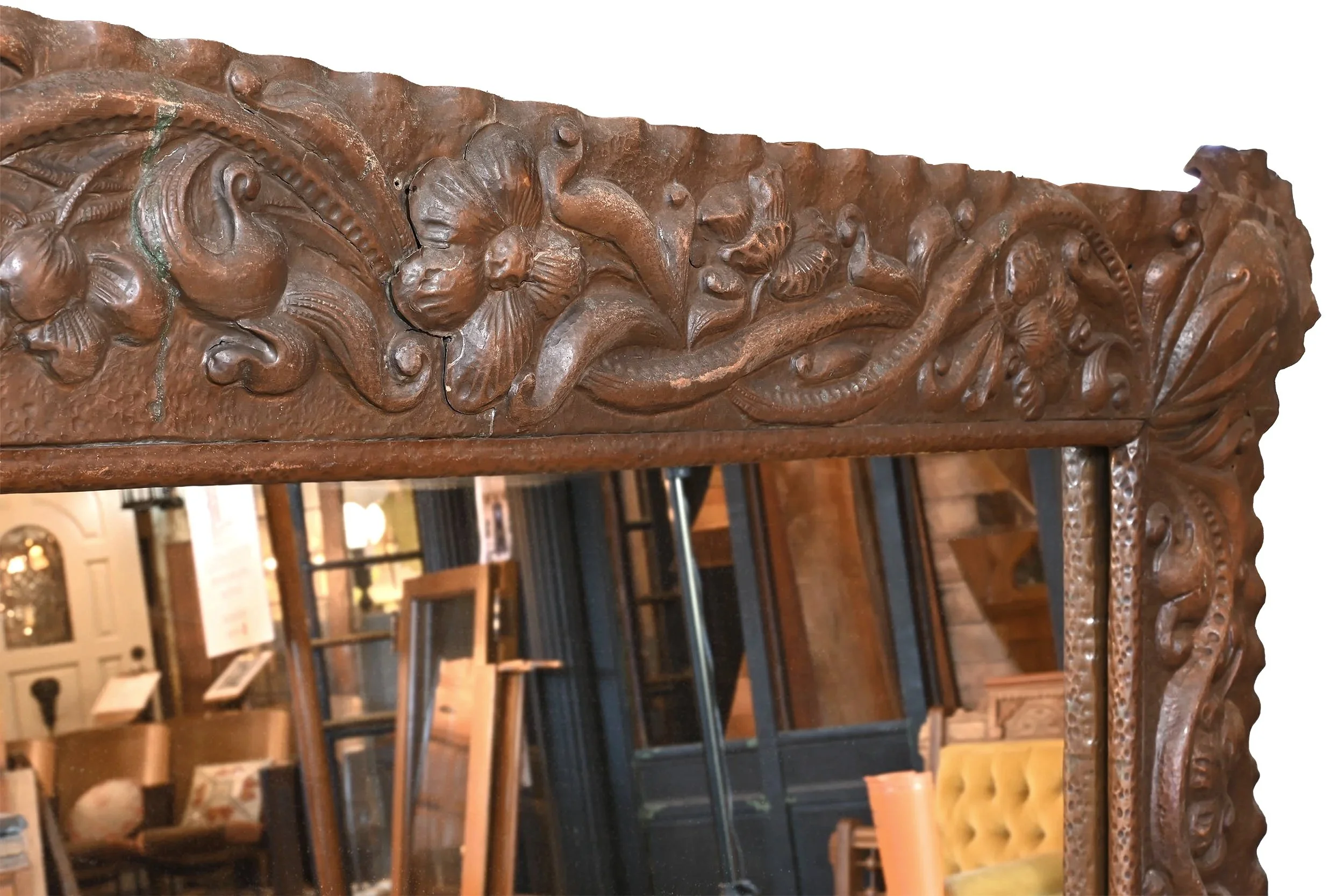 27628+large+mirror+in+floral+hammered+copper+frame+3.jpg