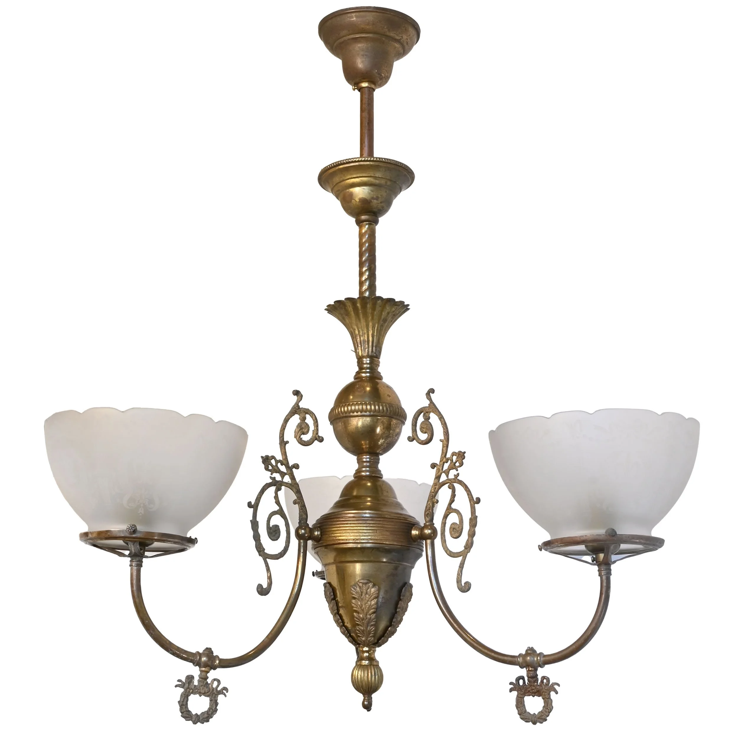 27887 three shade gas converted chandelier with wreath details 2.jpg