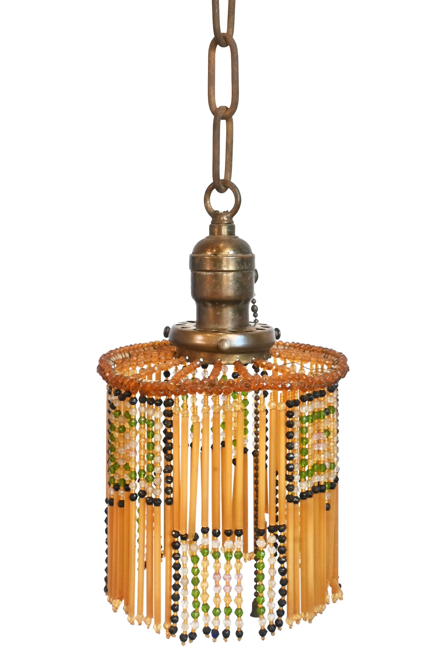 27606 beaded shade with square design on brass pendant 1.jpg