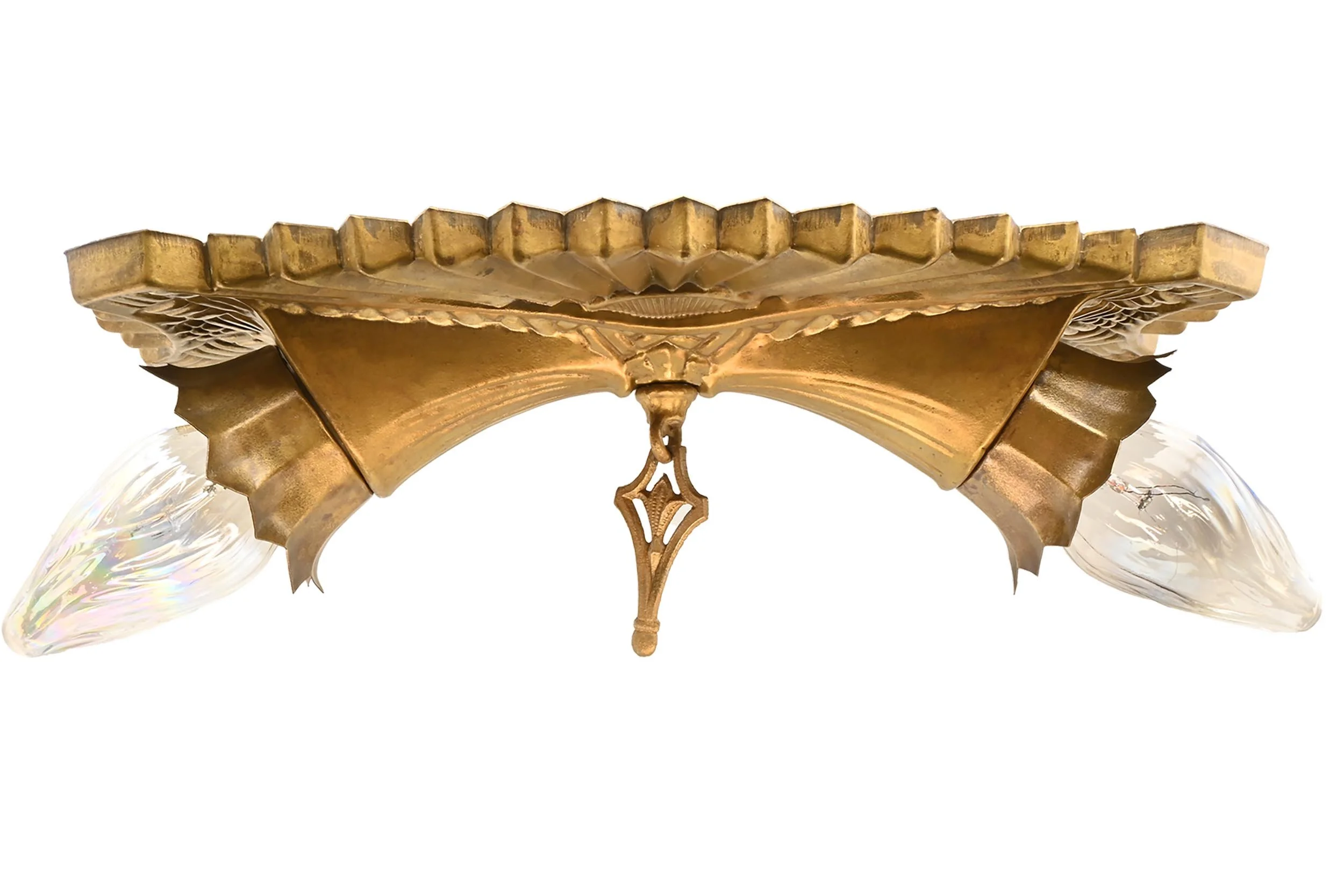27896 starburst 2 light brass ceiling hugger 2.jpg