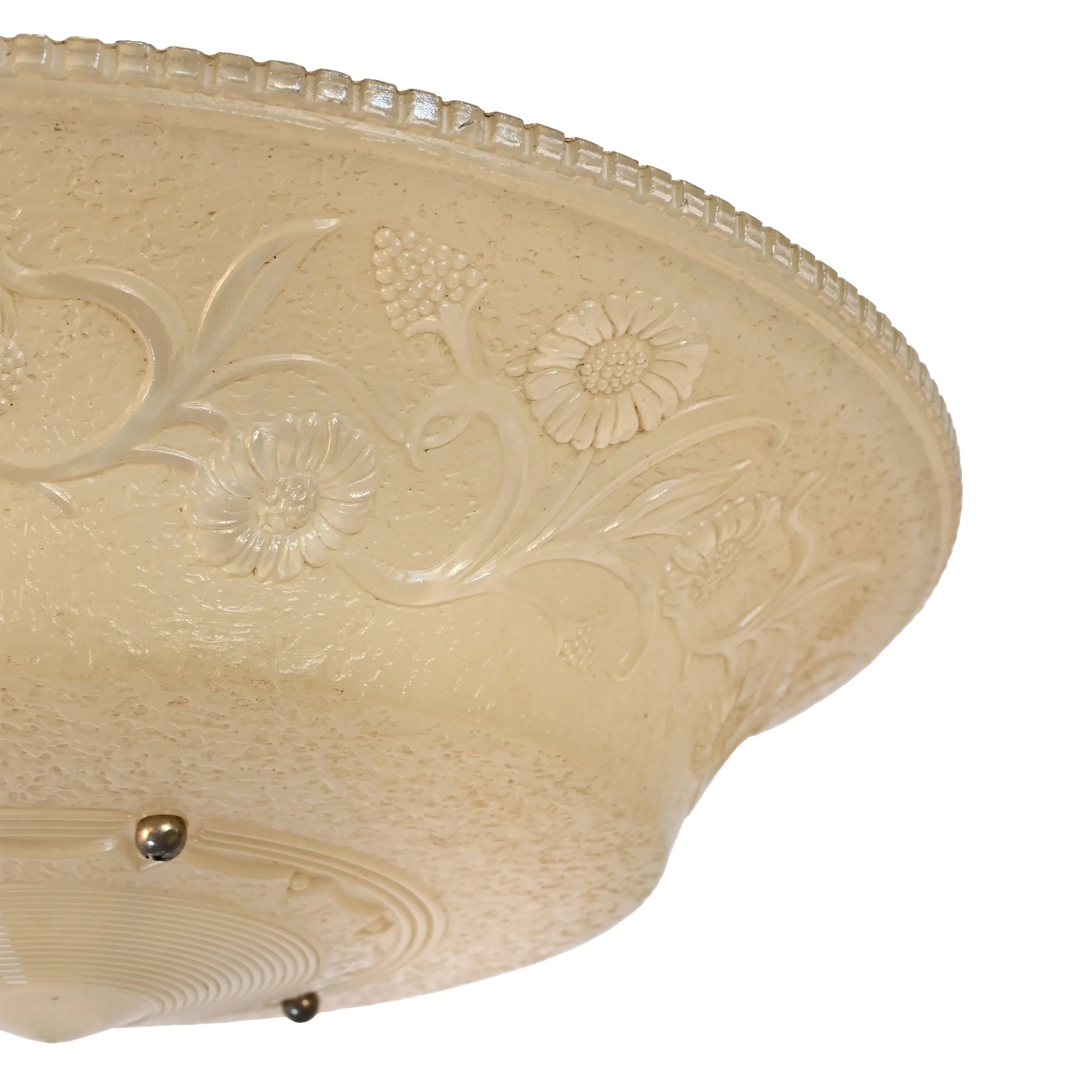 27993+large+16+inch+cream+and+clear+floral+shade+three+chain+flush+fixture+3.jpg
