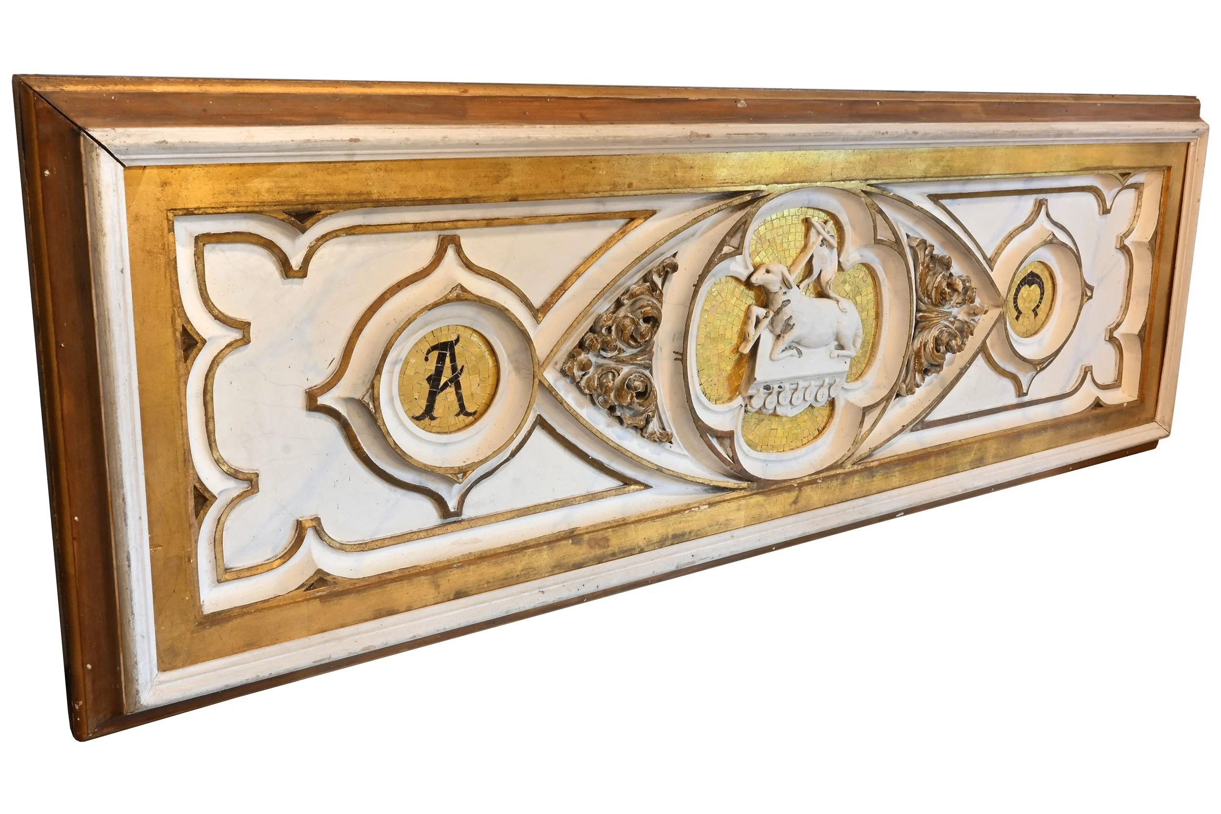 27483 alpha and omega with lamb framed plaster panel 4.jpg