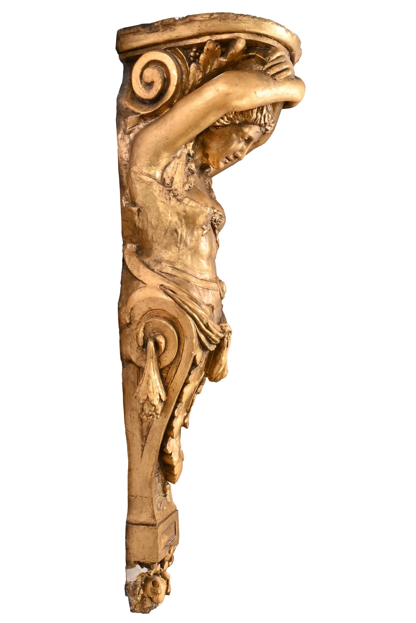 27472 gesso pair female architectural victorian baroque corbel pilaster 3.jpg