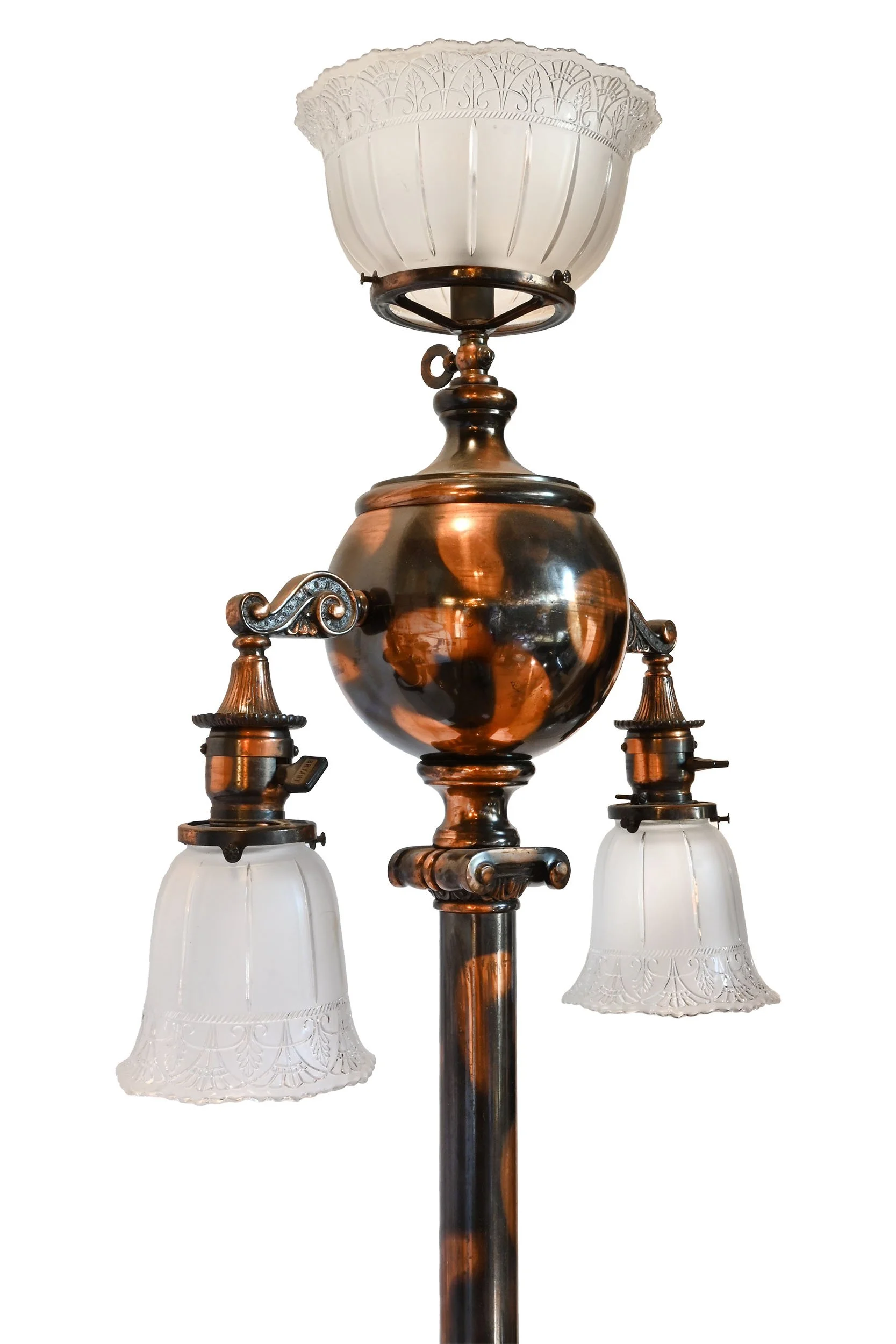 61341 gilt satin GE newell post light 3.jpg