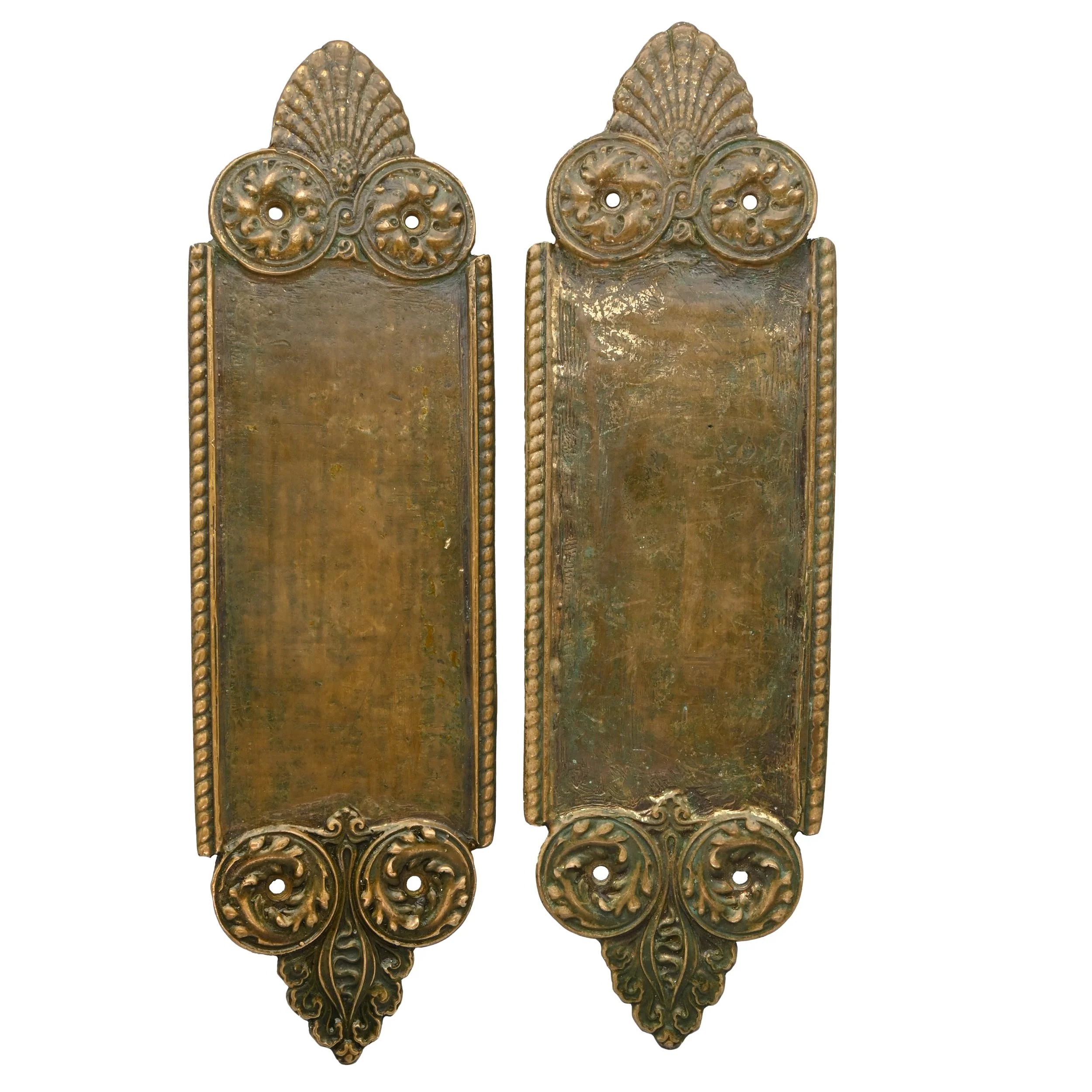 27725 floral bronze pushplate pair 1.jpg