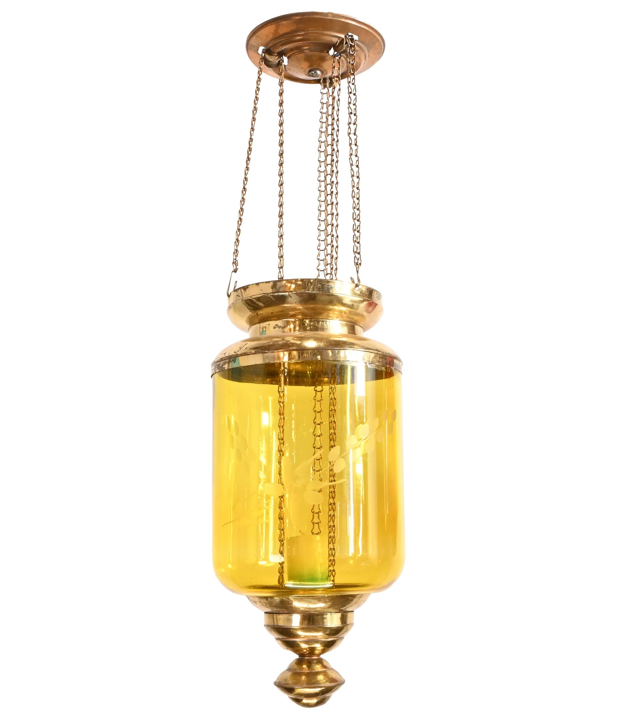 26033Y brass glass converted pendant 1.jpg