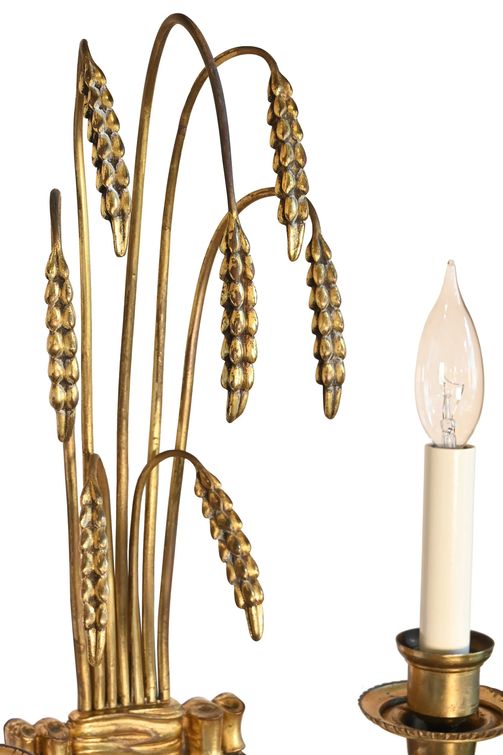 25753 pair of brass wheat chaff double arm sconces by caldwell 3.jpg