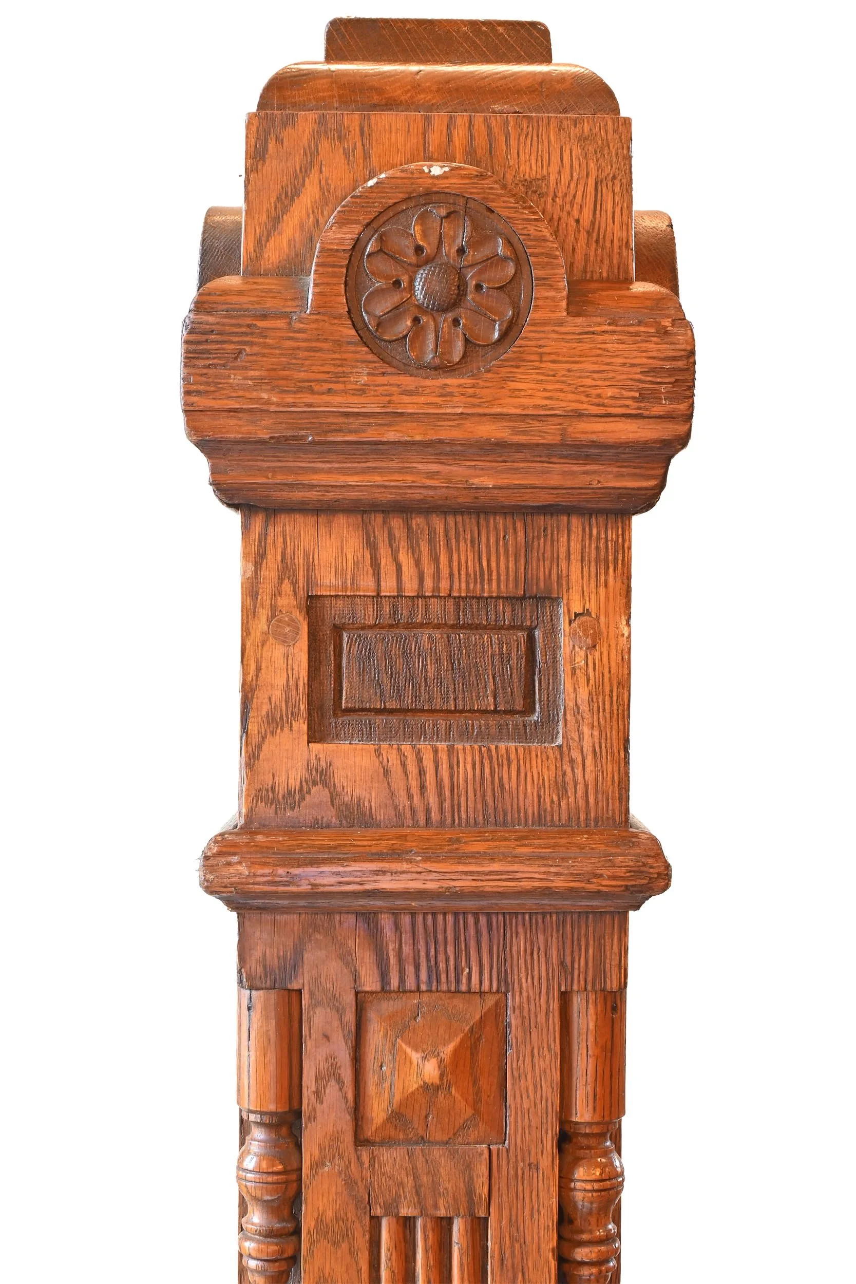27682 victorian oak carved bloom with serpintine turned spindles 3.jpg