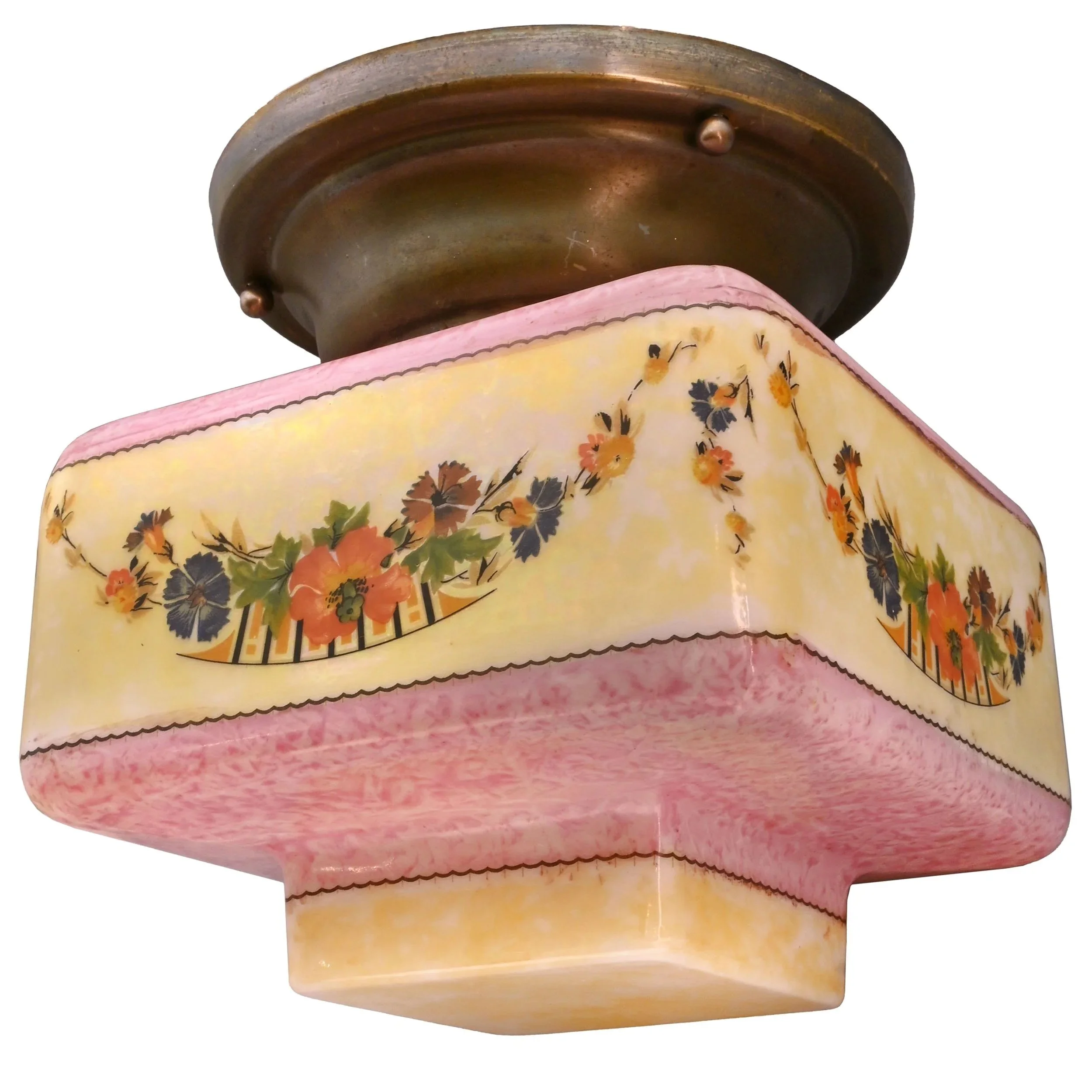 27549+rarely+seen+pink+and+yellow+stepped+square+floral+shade+flushmount+2.jpg