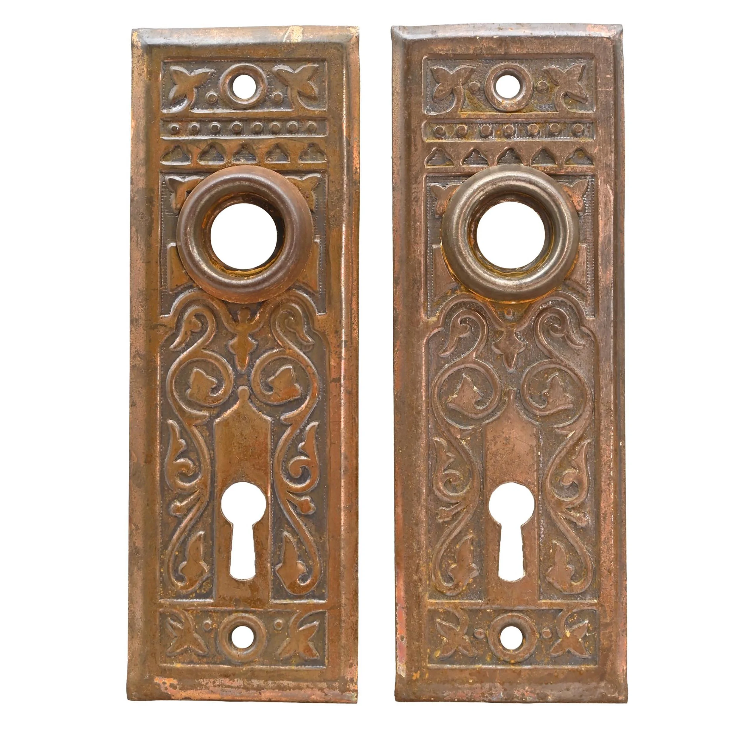 27131 set of 4 eastlake brass door plate 1.jpg