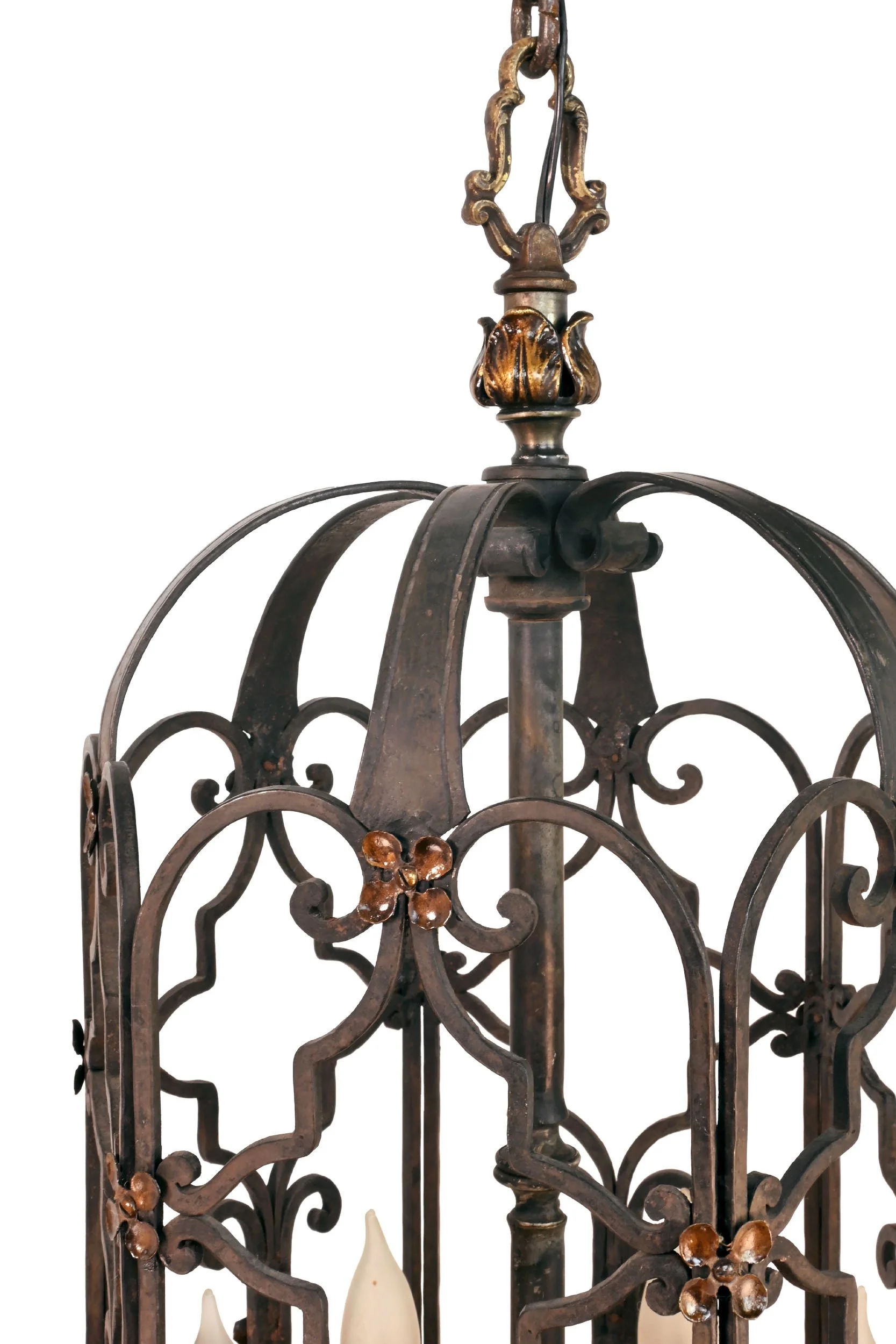 63010 large iron scrollwork six candle pendant 3.jpg