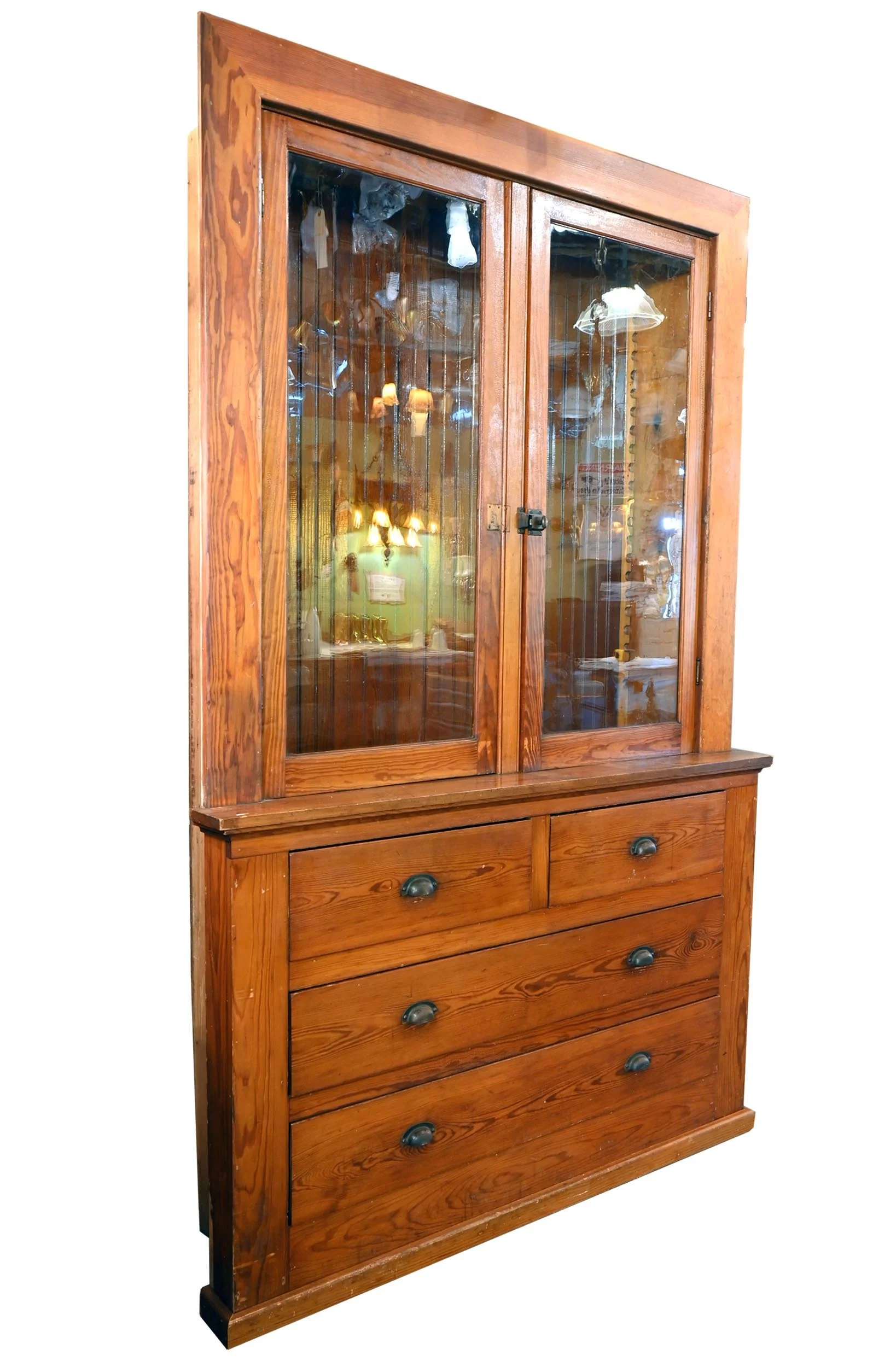 27476 pine glass door 4 drawer cabinet builtin 2.jpg
