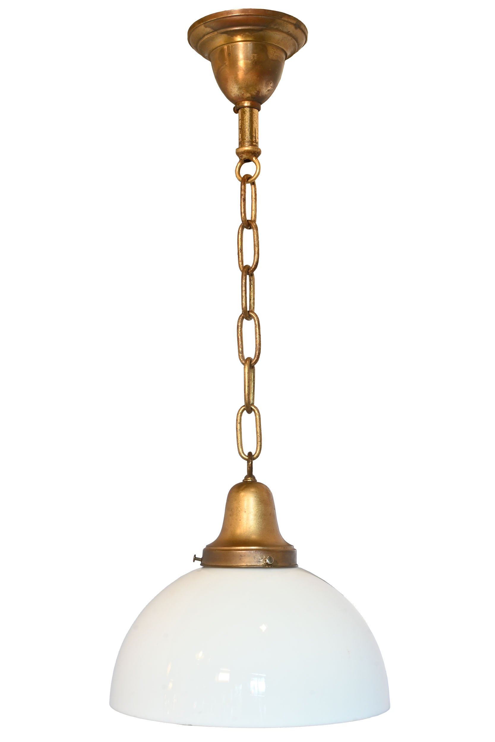 27407 brass pendant with white domed shade 1.jpg