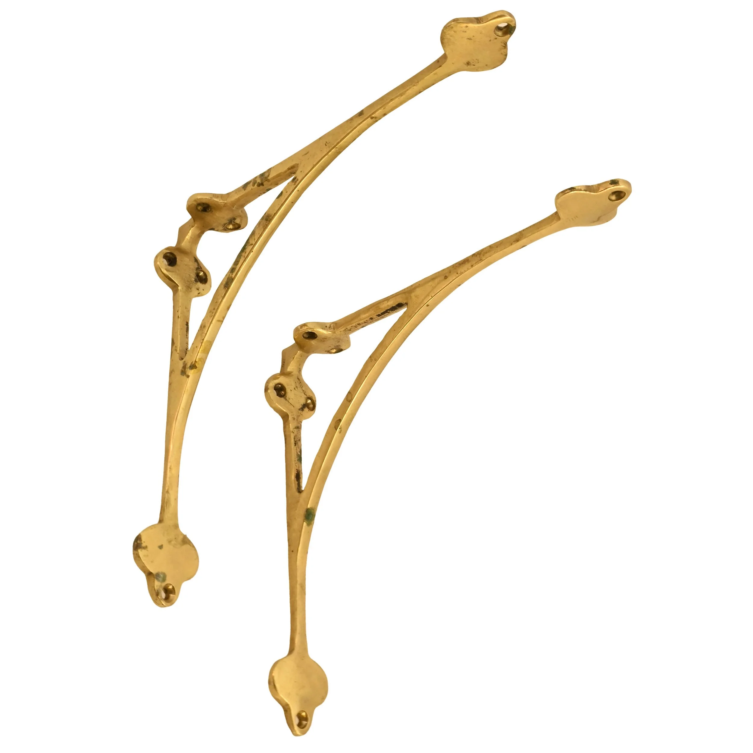27358B cast brass shelf bracket pair small 1.jpg