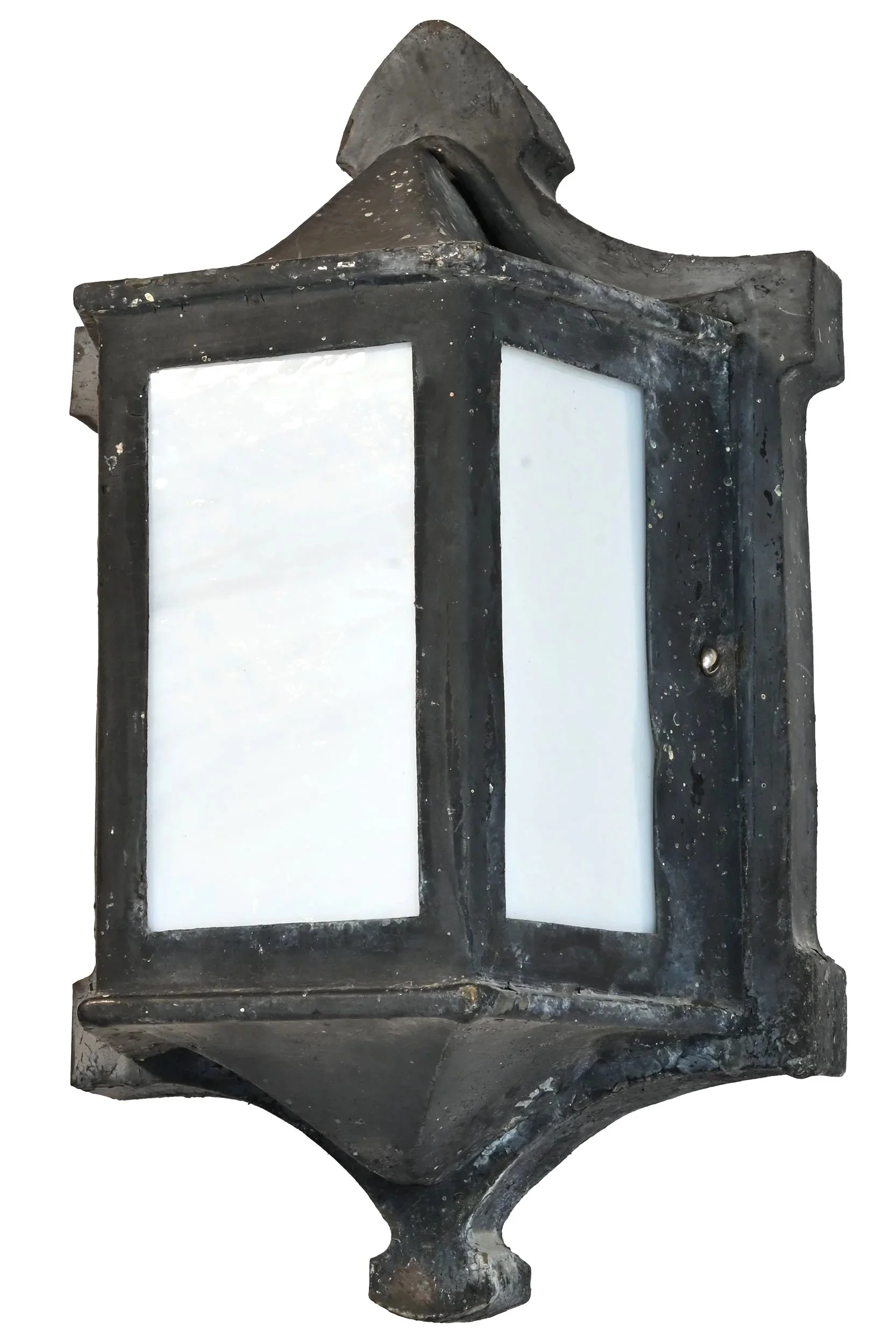 27410+black+painted+brass+tudor+exterior+sconce+pair+with+white+slag+glass+3.jpg