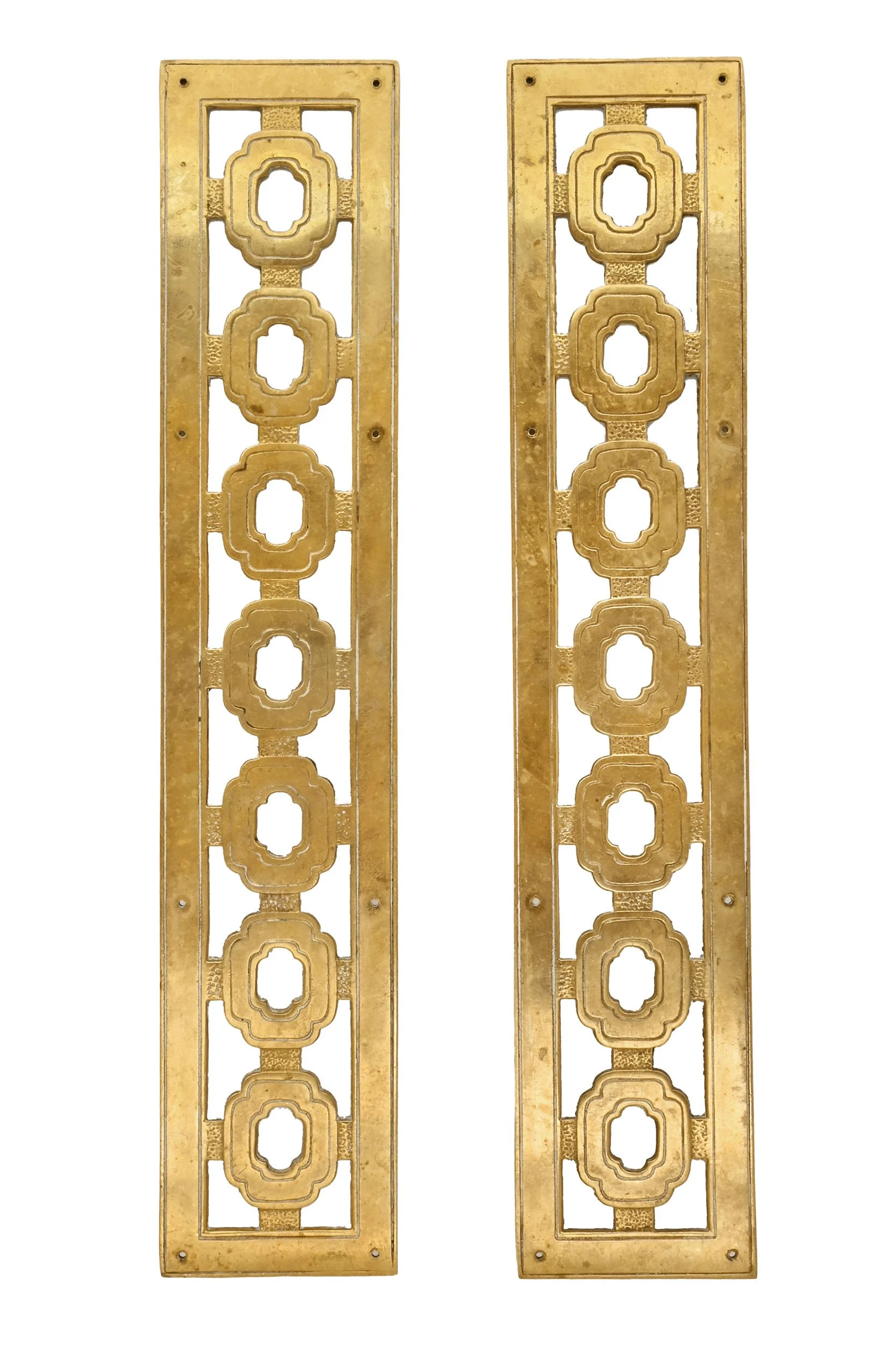 27239 cast brass open weave geometric push plate pair 1.jpg