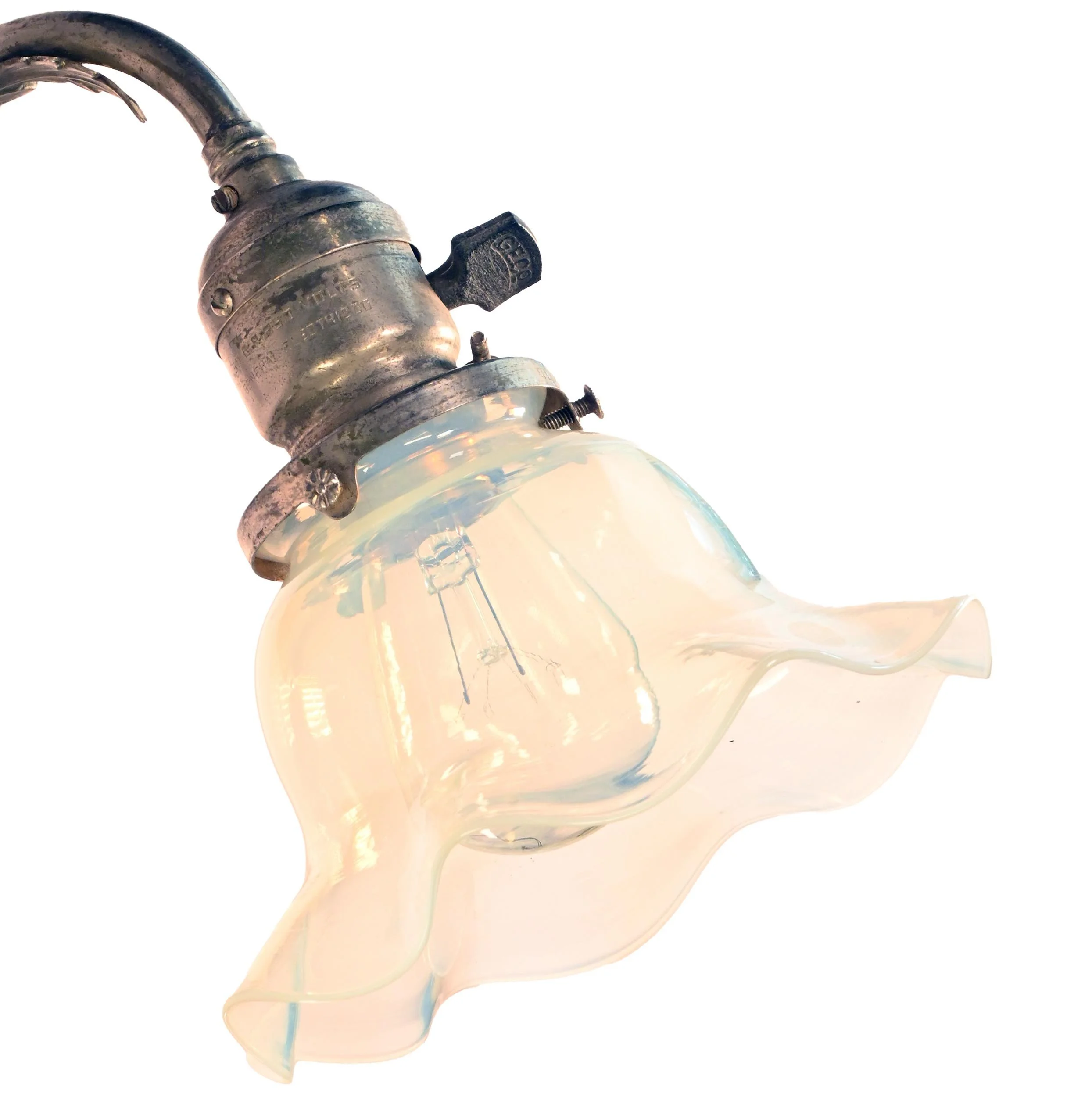 62770 victorian silver sconce pair with ruffle vaseline shades 3.jpg