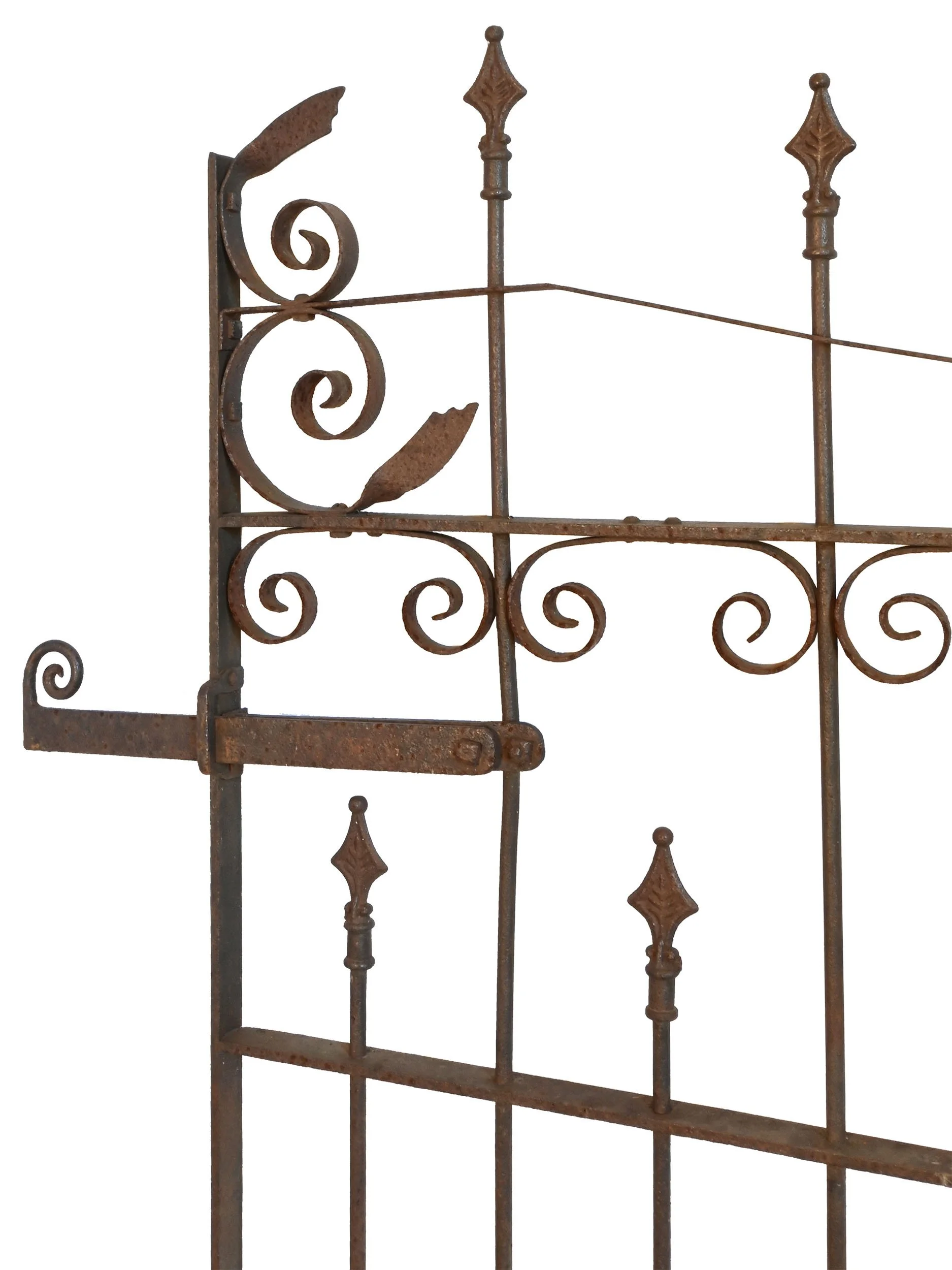 27405 two piece wrought iron driveway gate 3.jpg