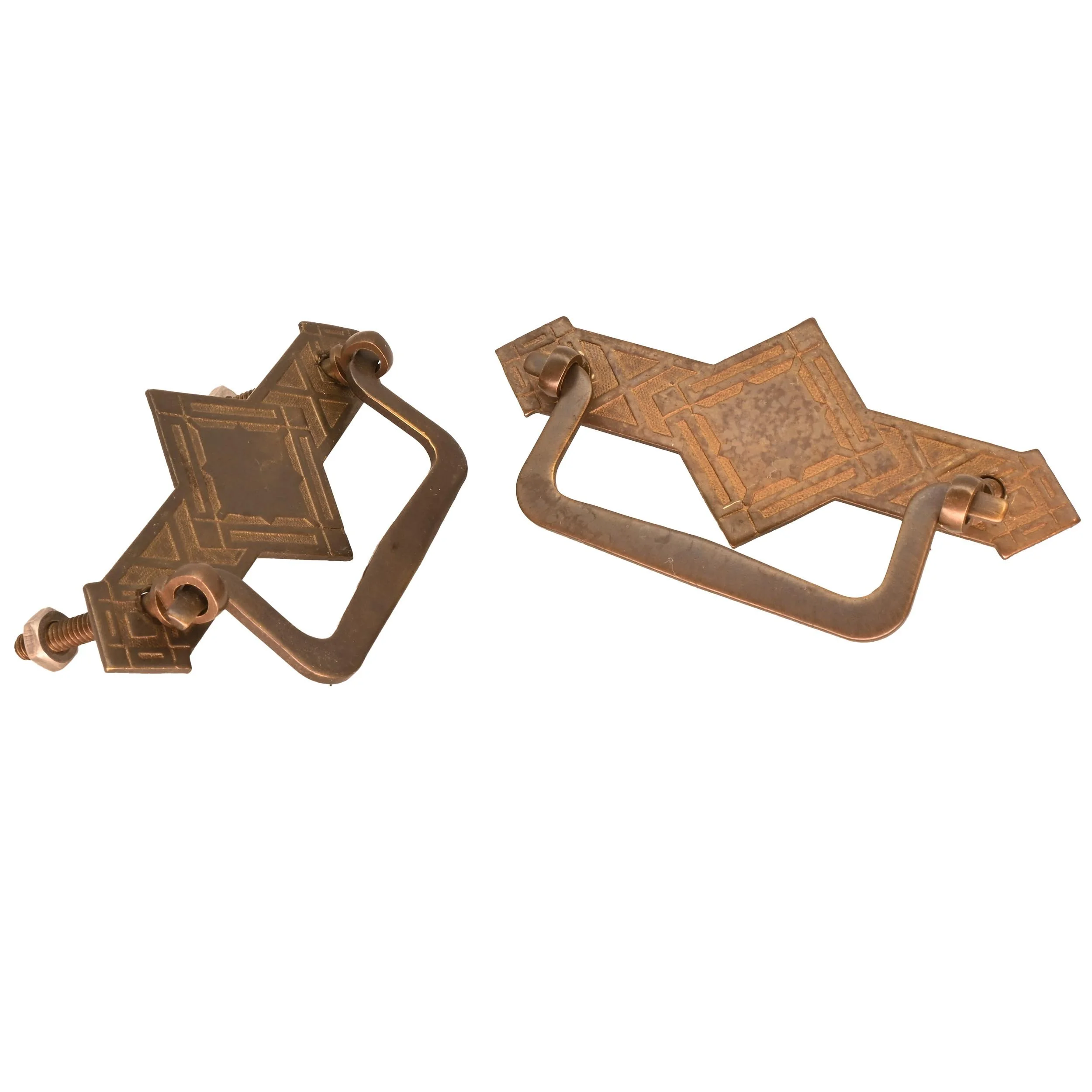27436 diamond pattern bail pull pair 2.jpg