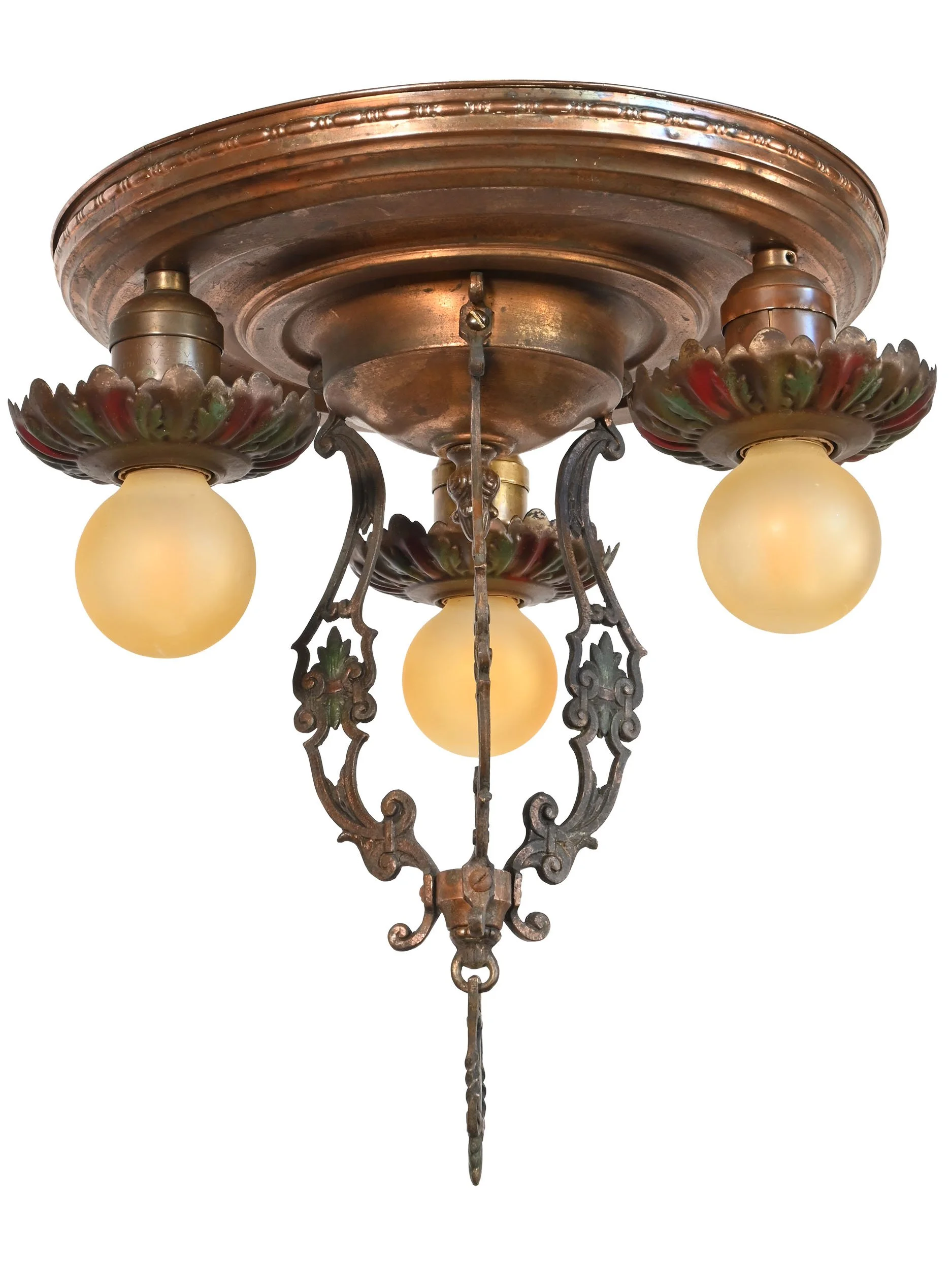 27529 copper polychrome tudor three bulb flush mount 2.jpg
