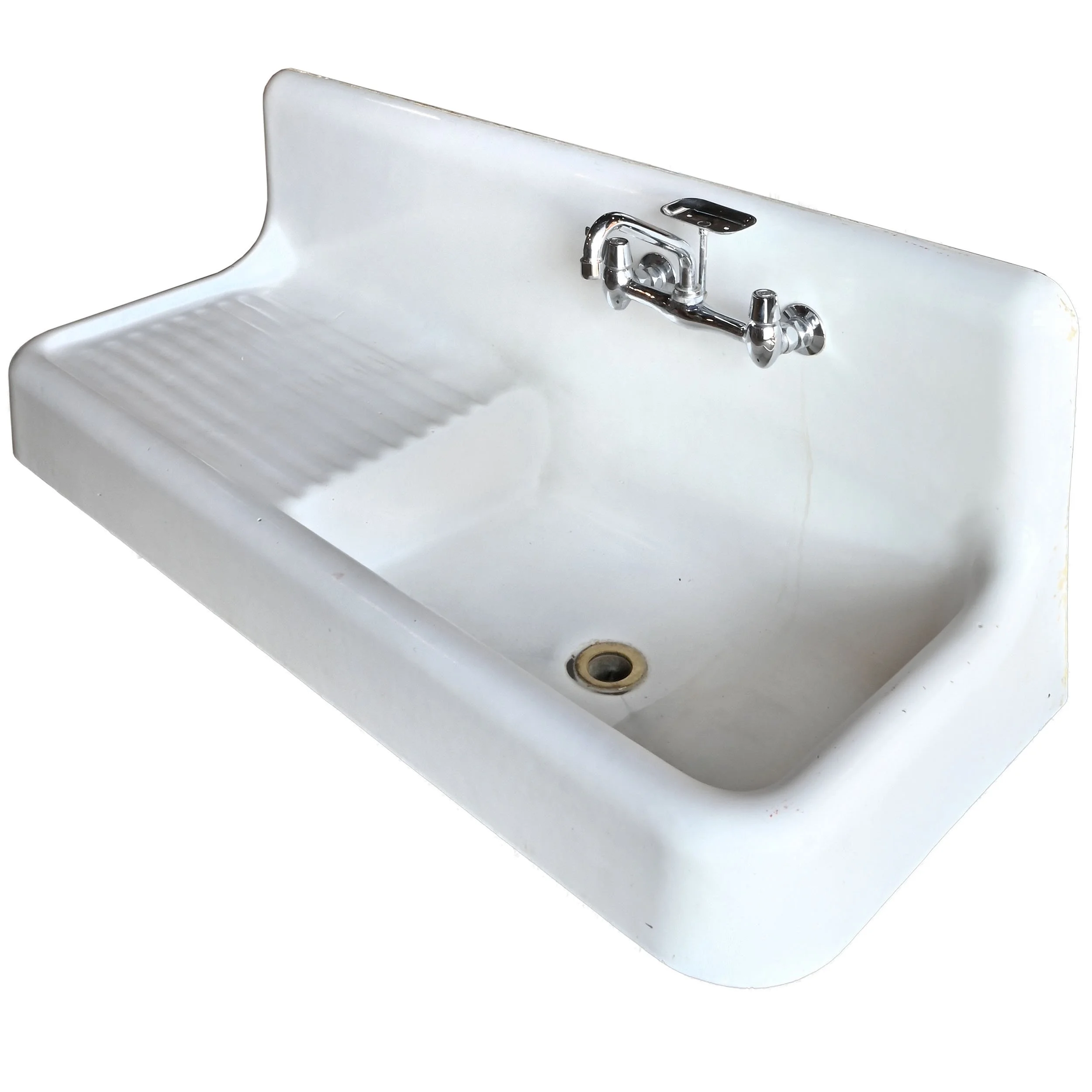 28041 left drainboard farm sink with chrome hardware 2.jpg