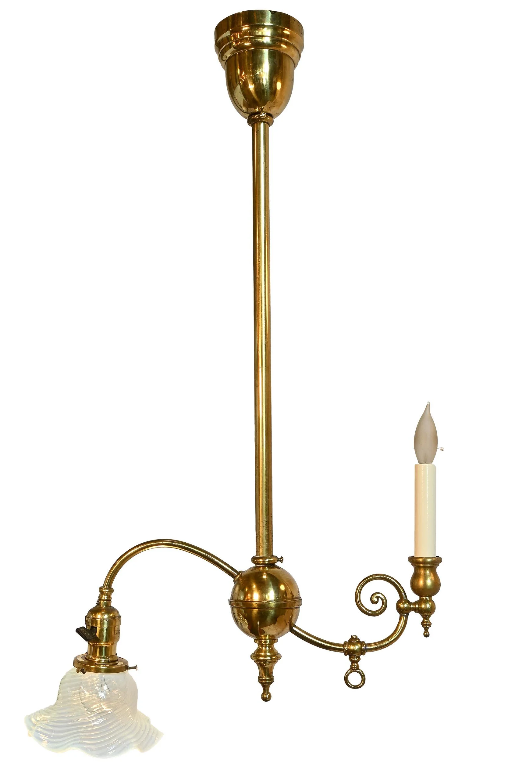 27451 pendants gas electric converted with vaseline glass shades 2.jpg