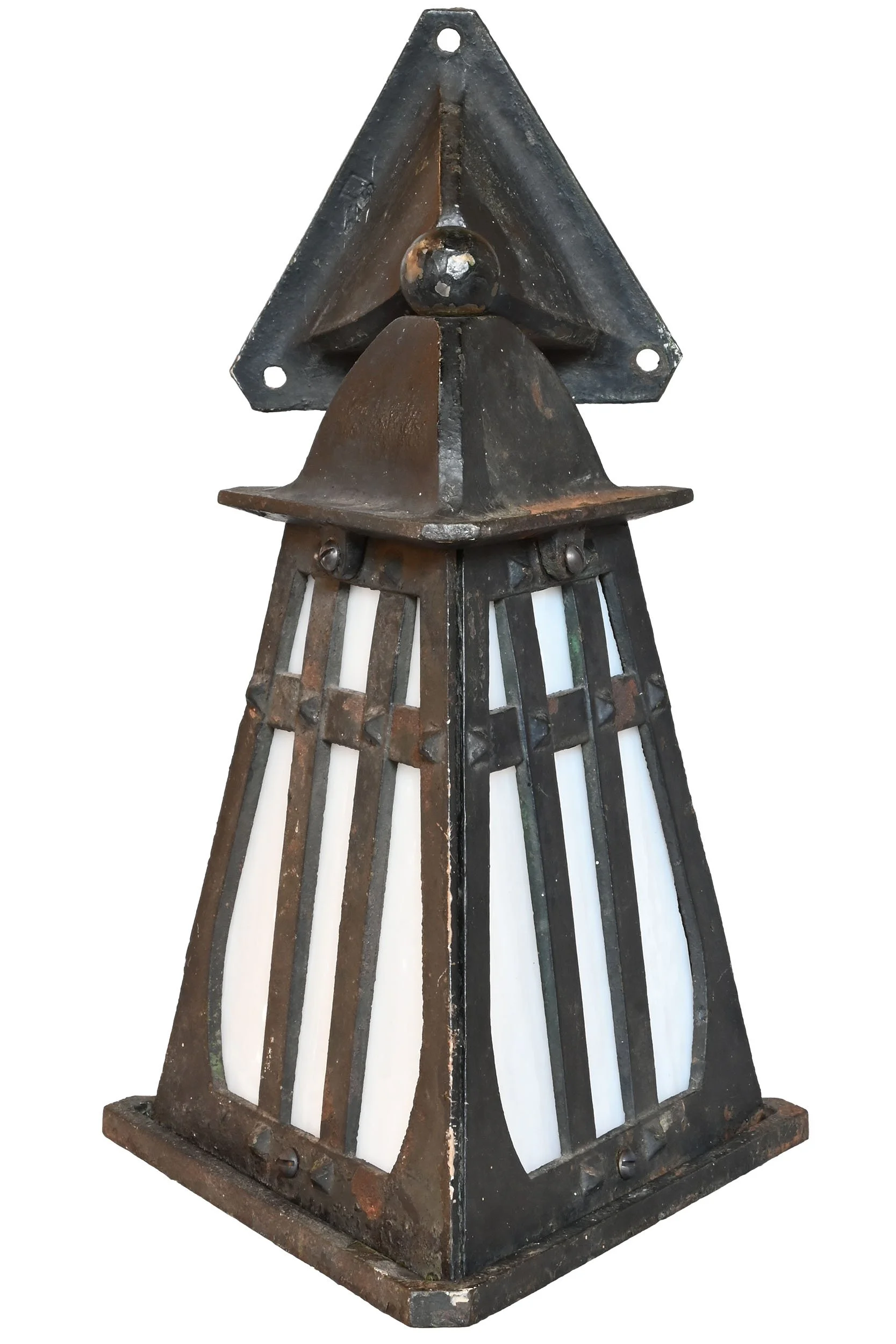 27582 cast iron triangular exterior sconce pair 1.jpg