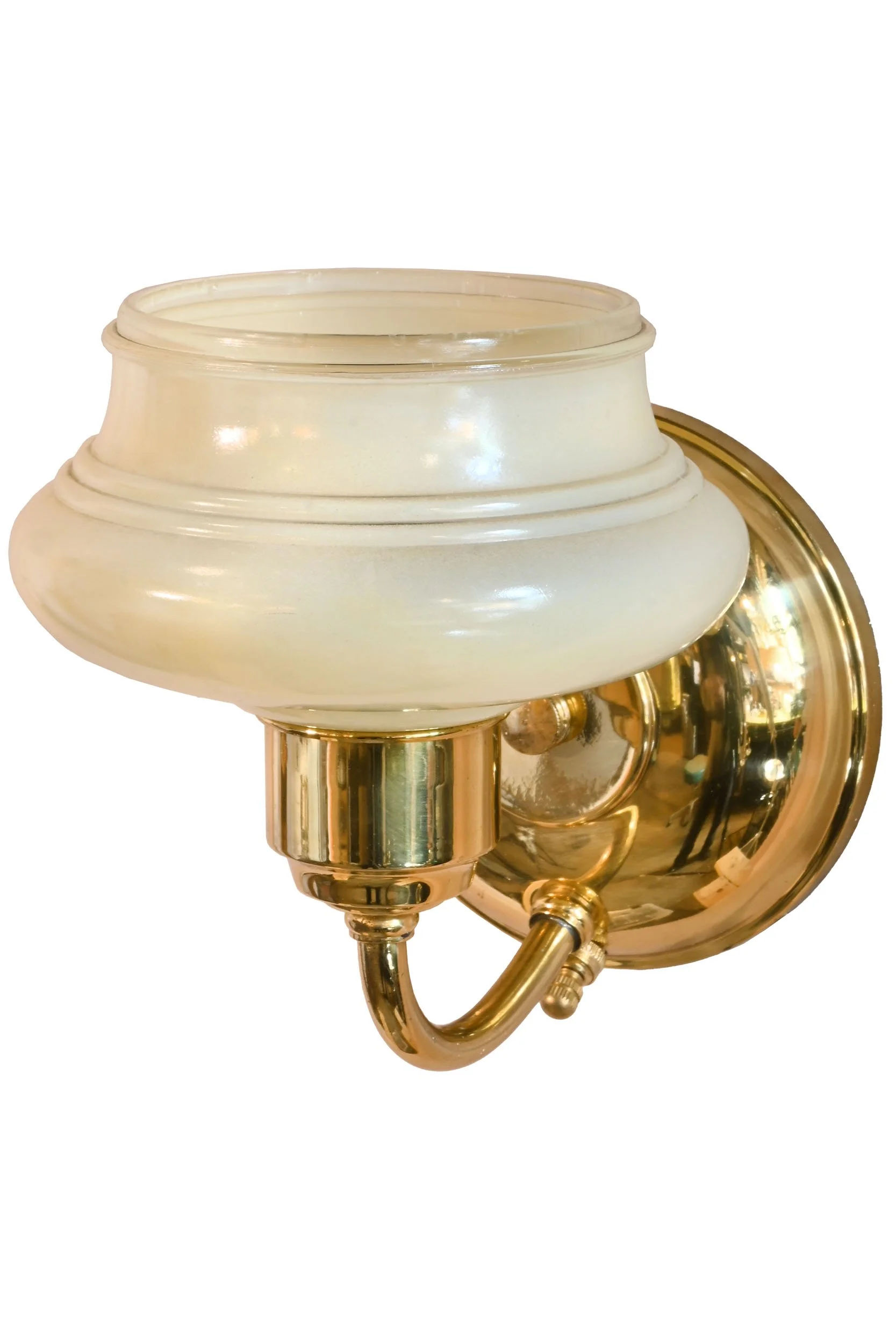 27394 brass and custard shade sconce pair 2.jpg