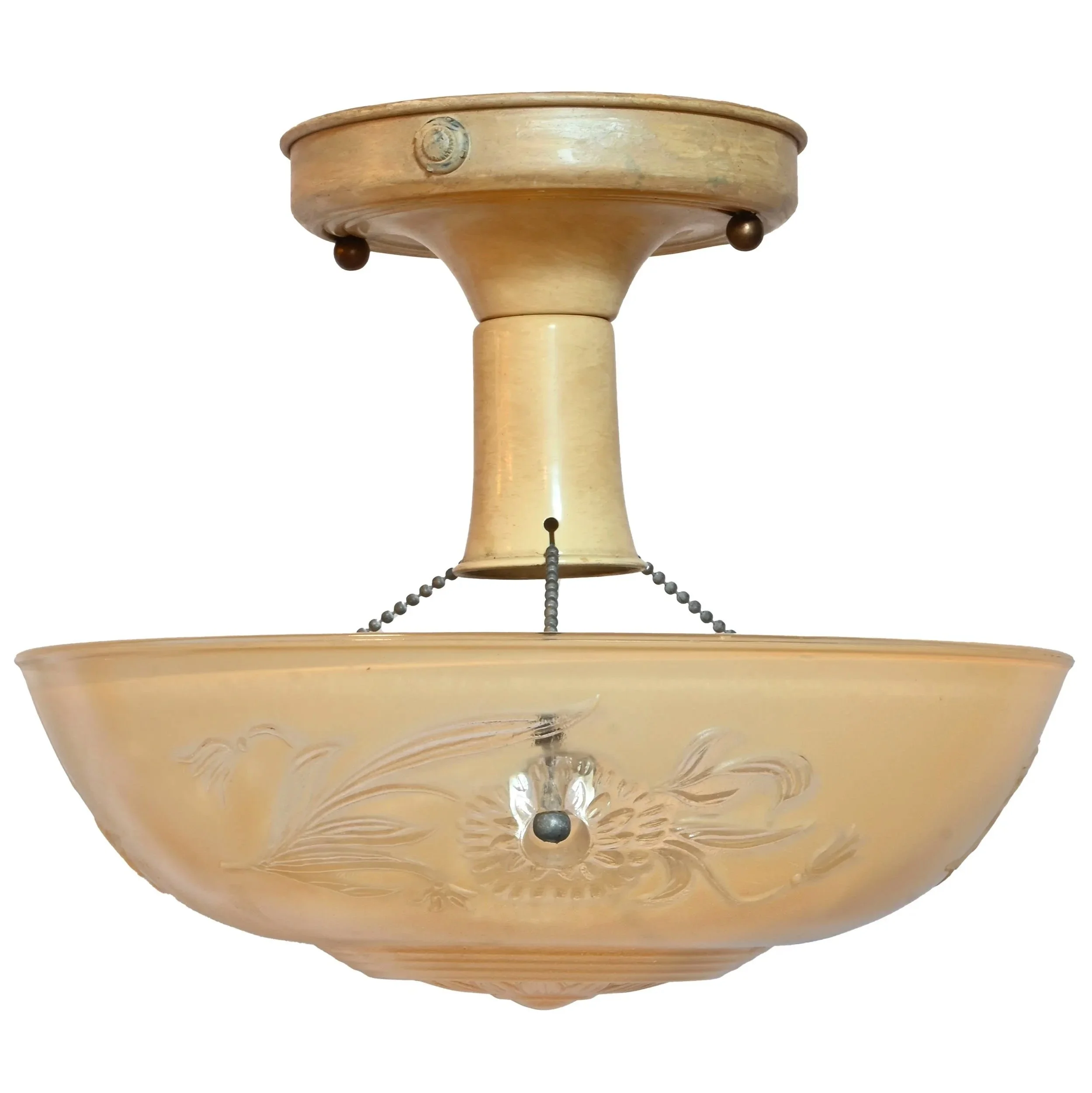 27859+cream+and+clear+floral+shade+on+three+chain+flushmount+1.jpg