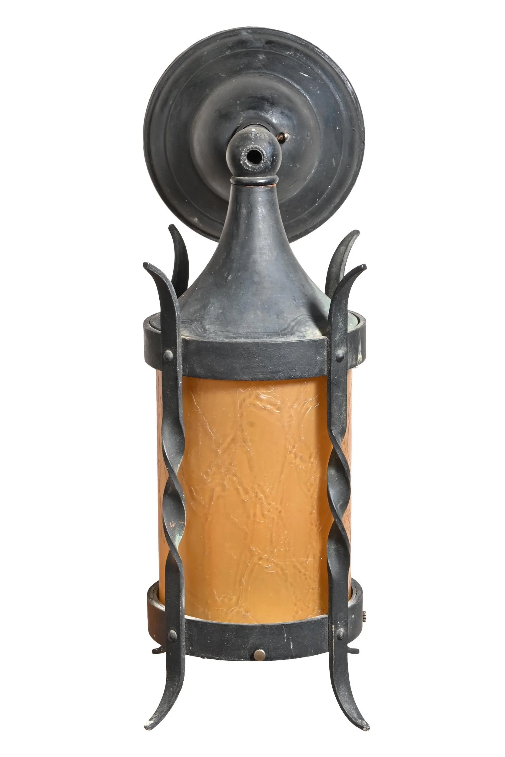 27149 bronze exterior hand twisted spired sconce 1.jpg