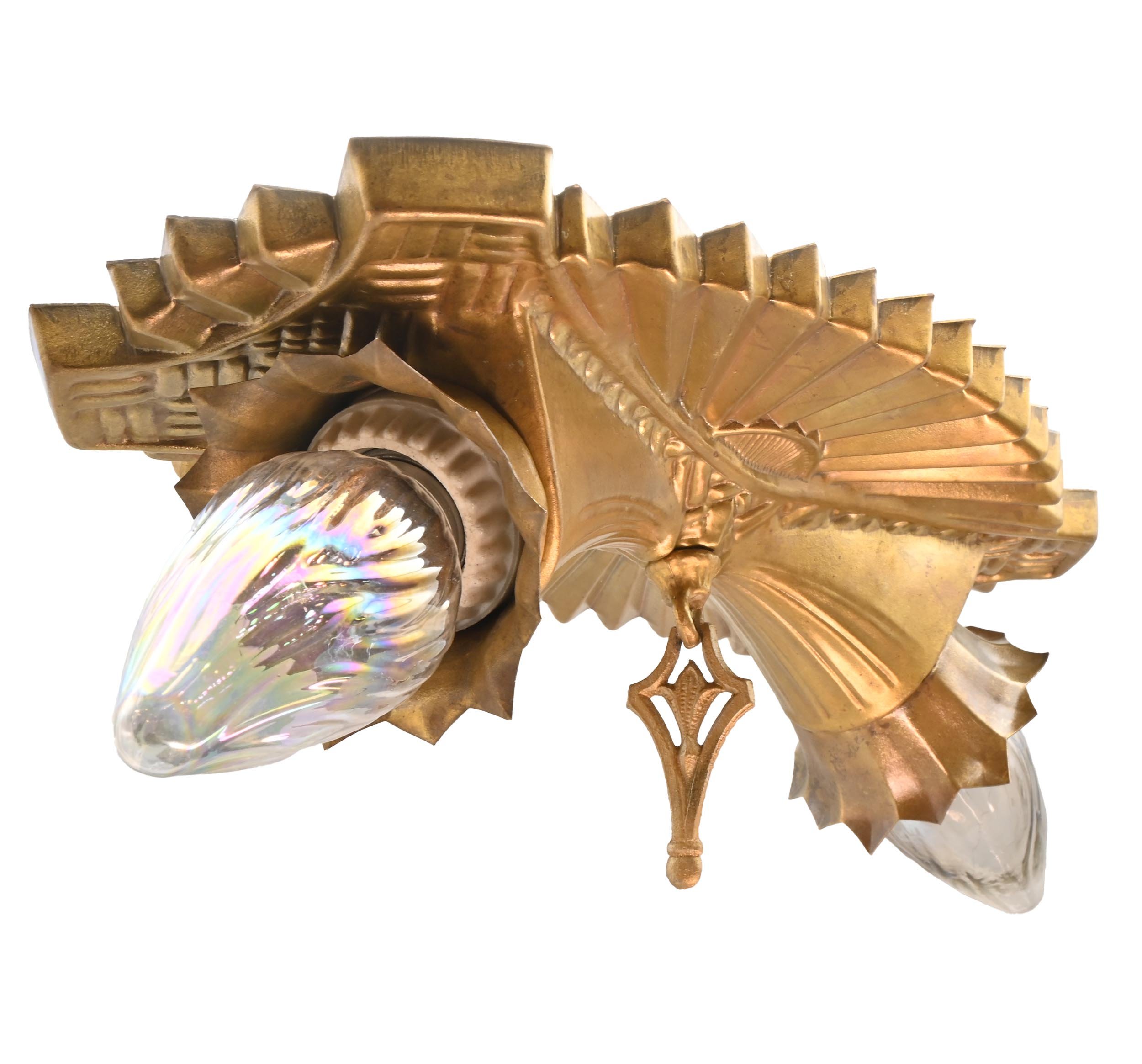 27896 starburst 2 light brass ceiling hugger 3.jpg