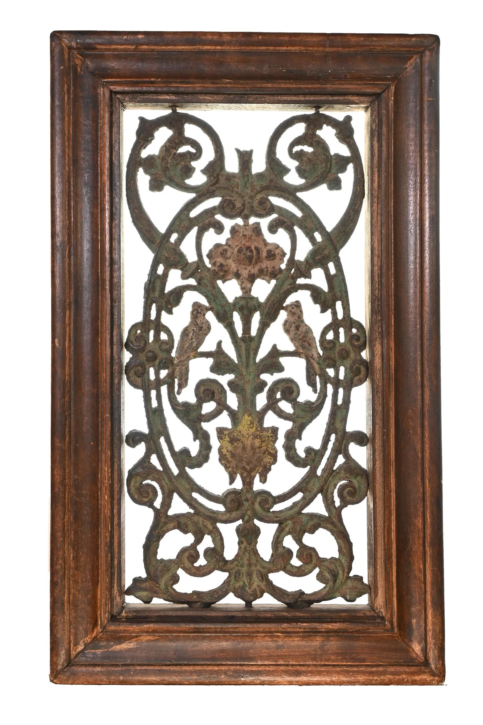 26314 framed polychrome cast iron fragment pair 2.jpg