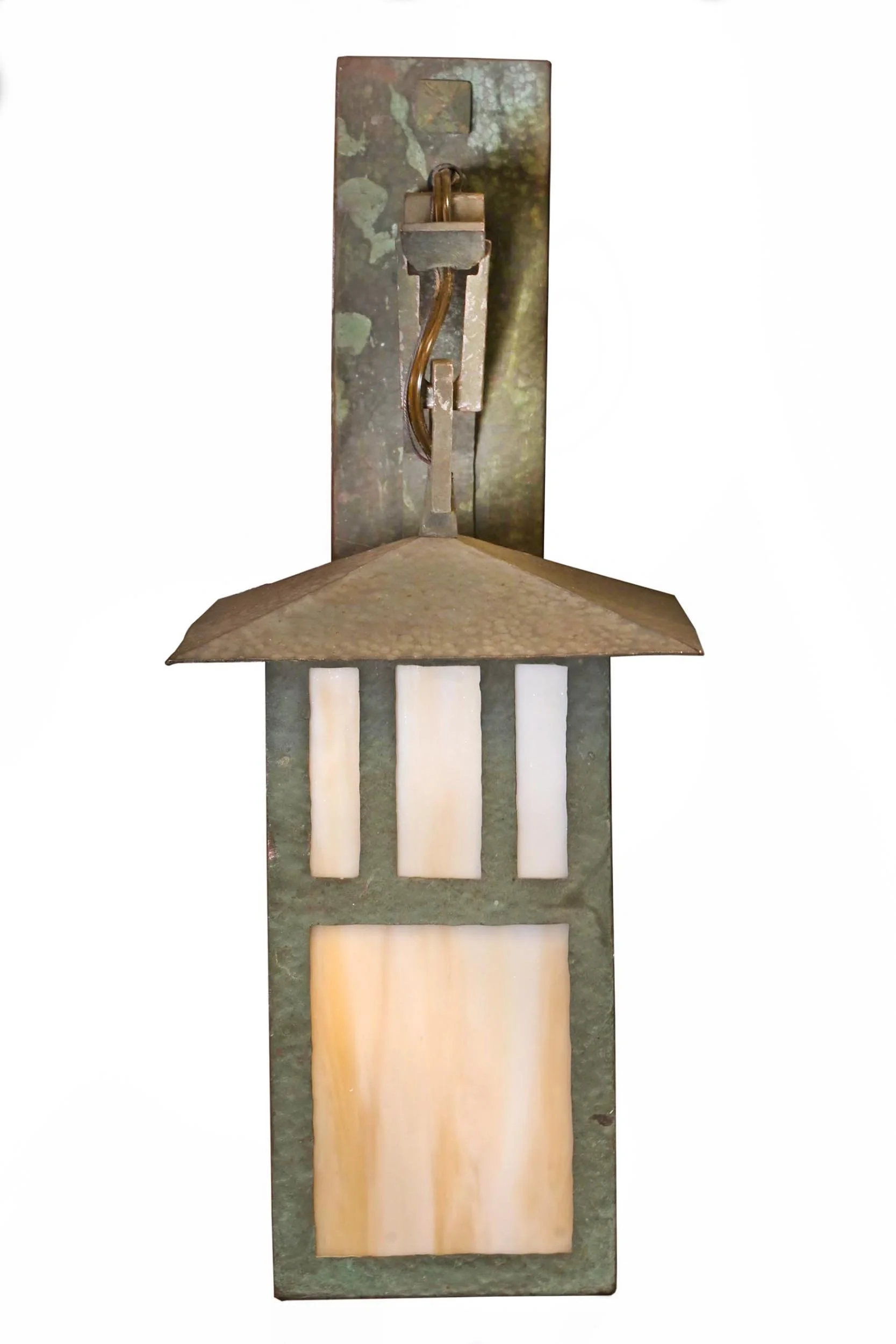 27085 mission arts crafts hammered exterior brass sconce 2.jpg