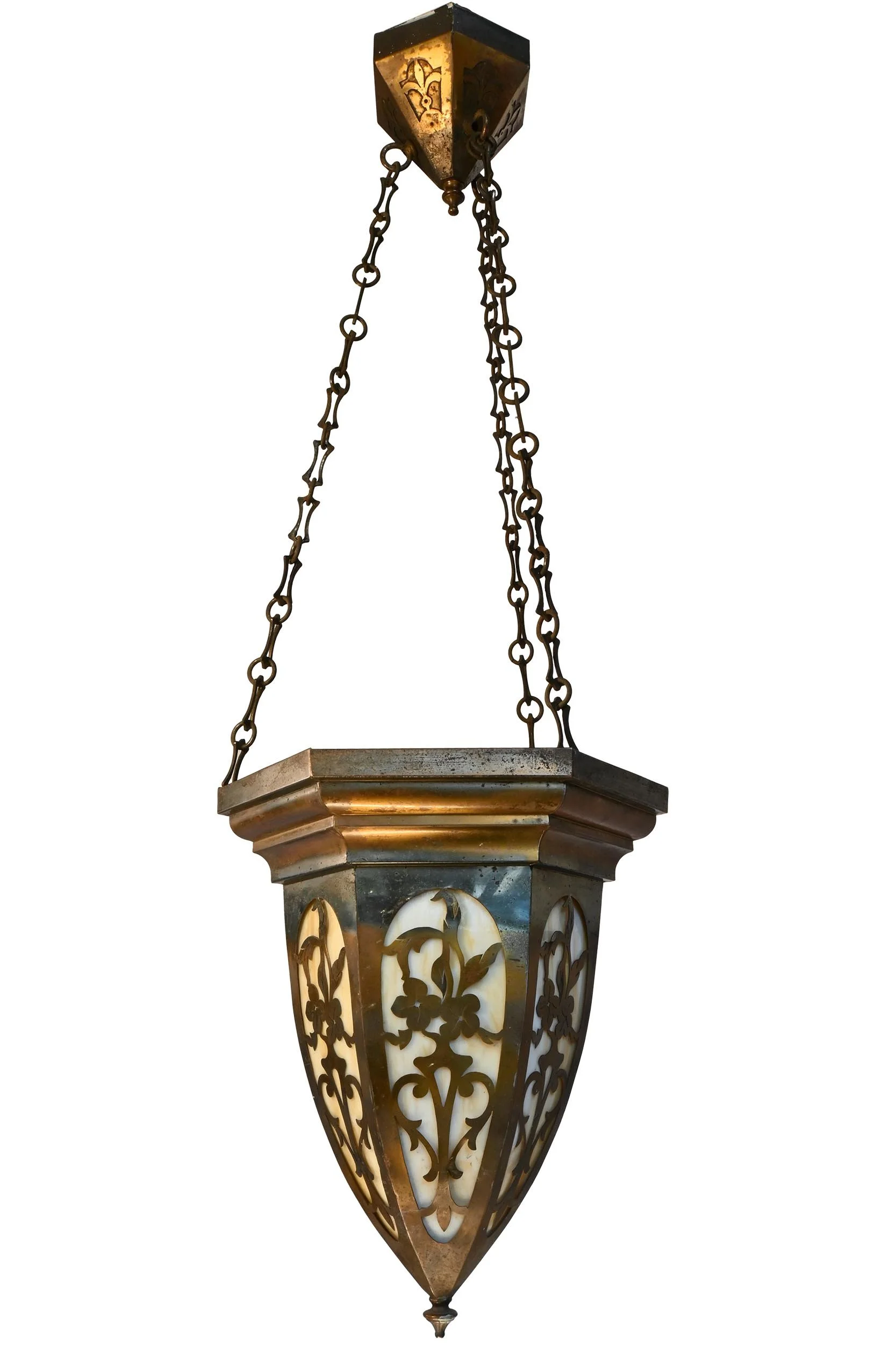 27940 cutout filigree brass 3 chain lantern 3.jpg